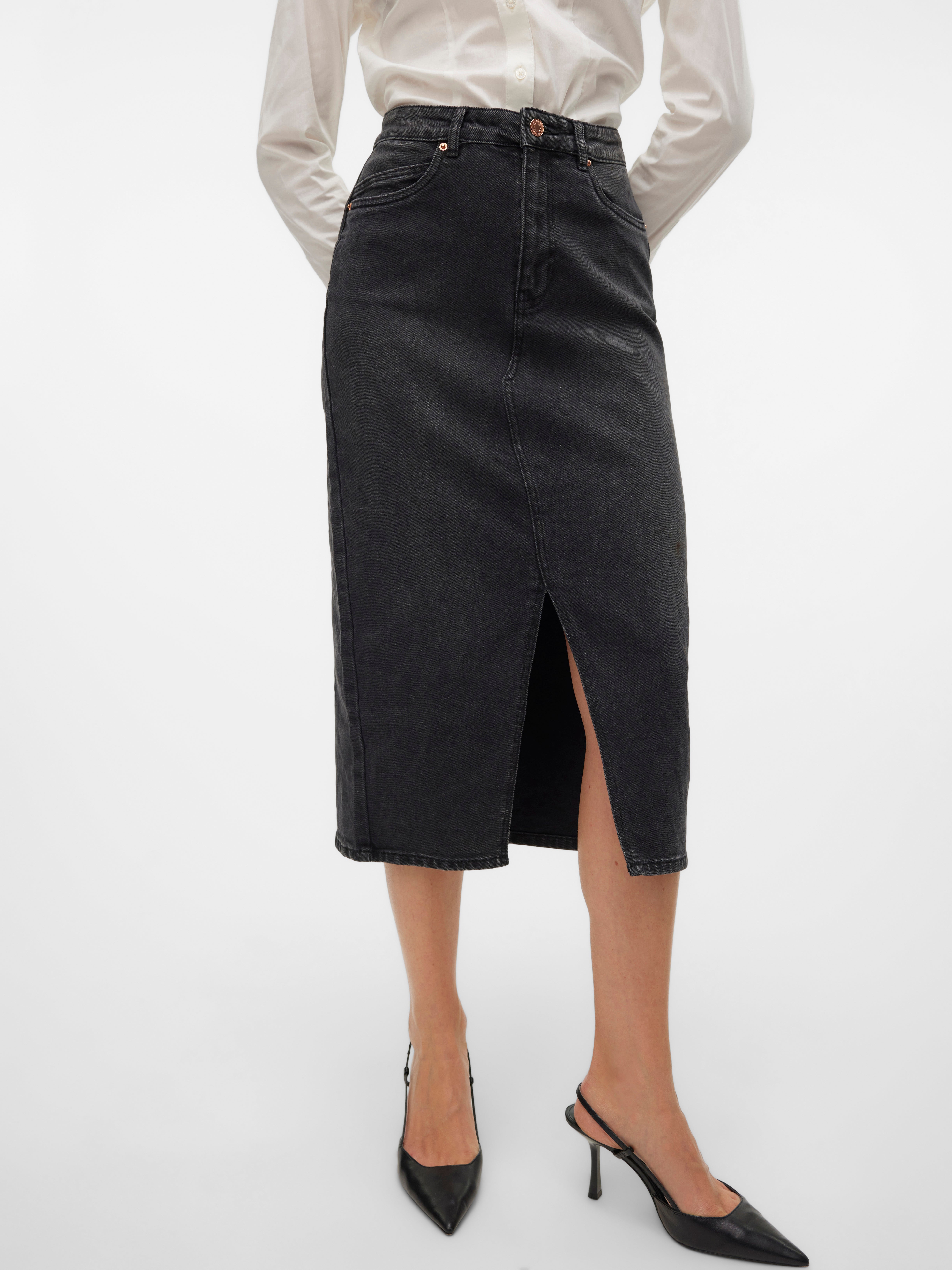 VERO MODA® VMVERI High waist Long skirt