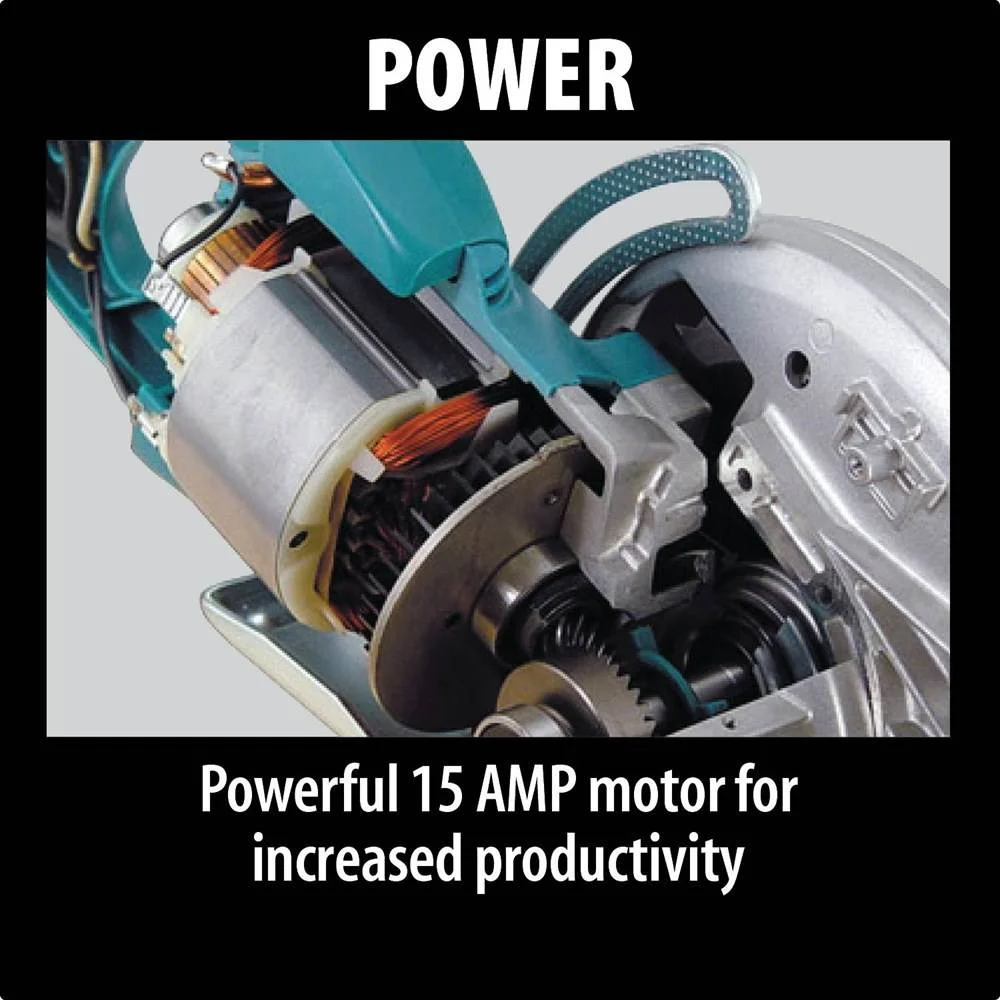 Tools 5477NB Builders 15 Amp Electric 7-1/4" Hypoid Circular Saw w/Blade - Image 5