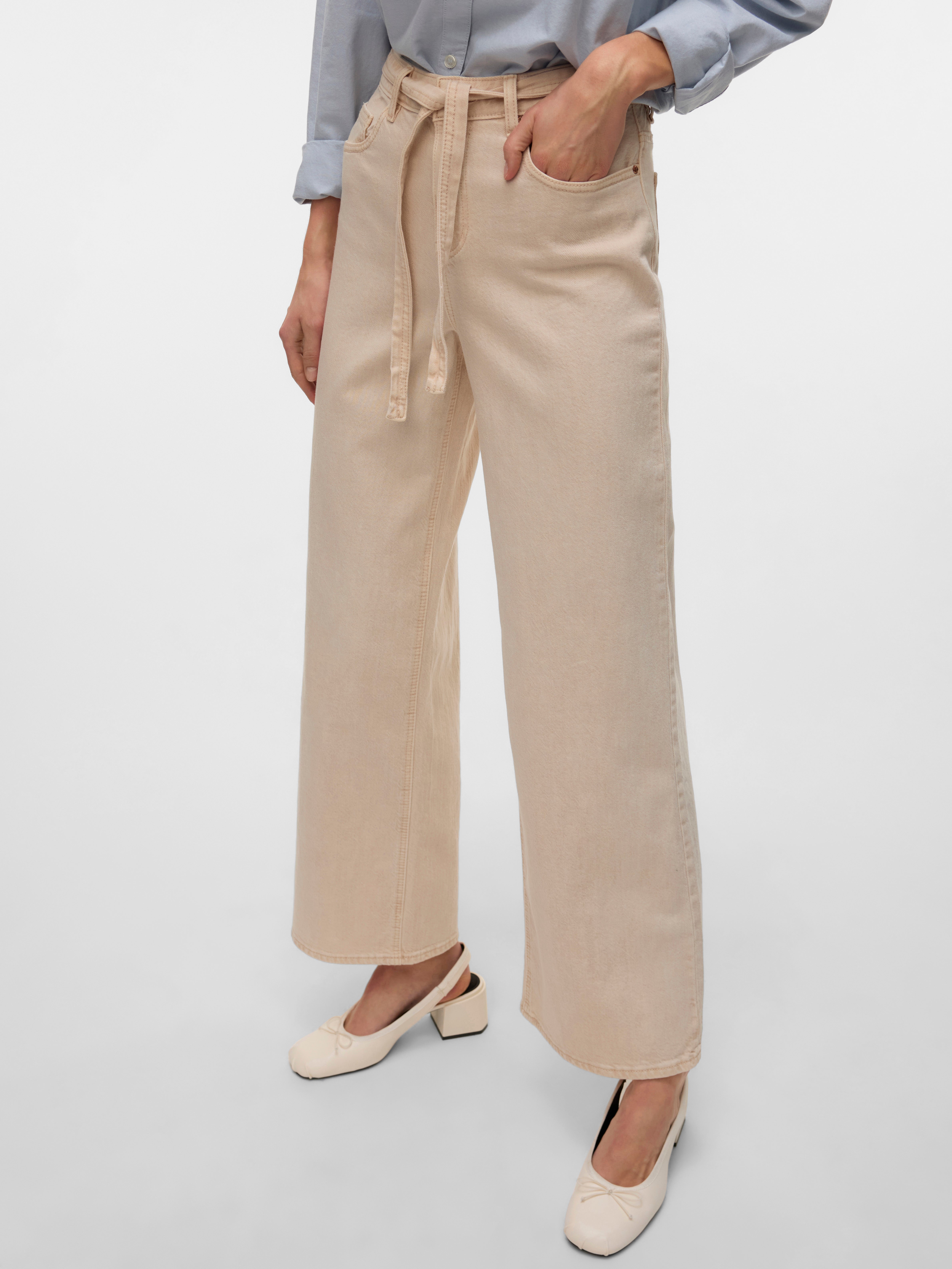 VERO MODA® VMKARLIE Mid waist Wide Leg Fit Jeans