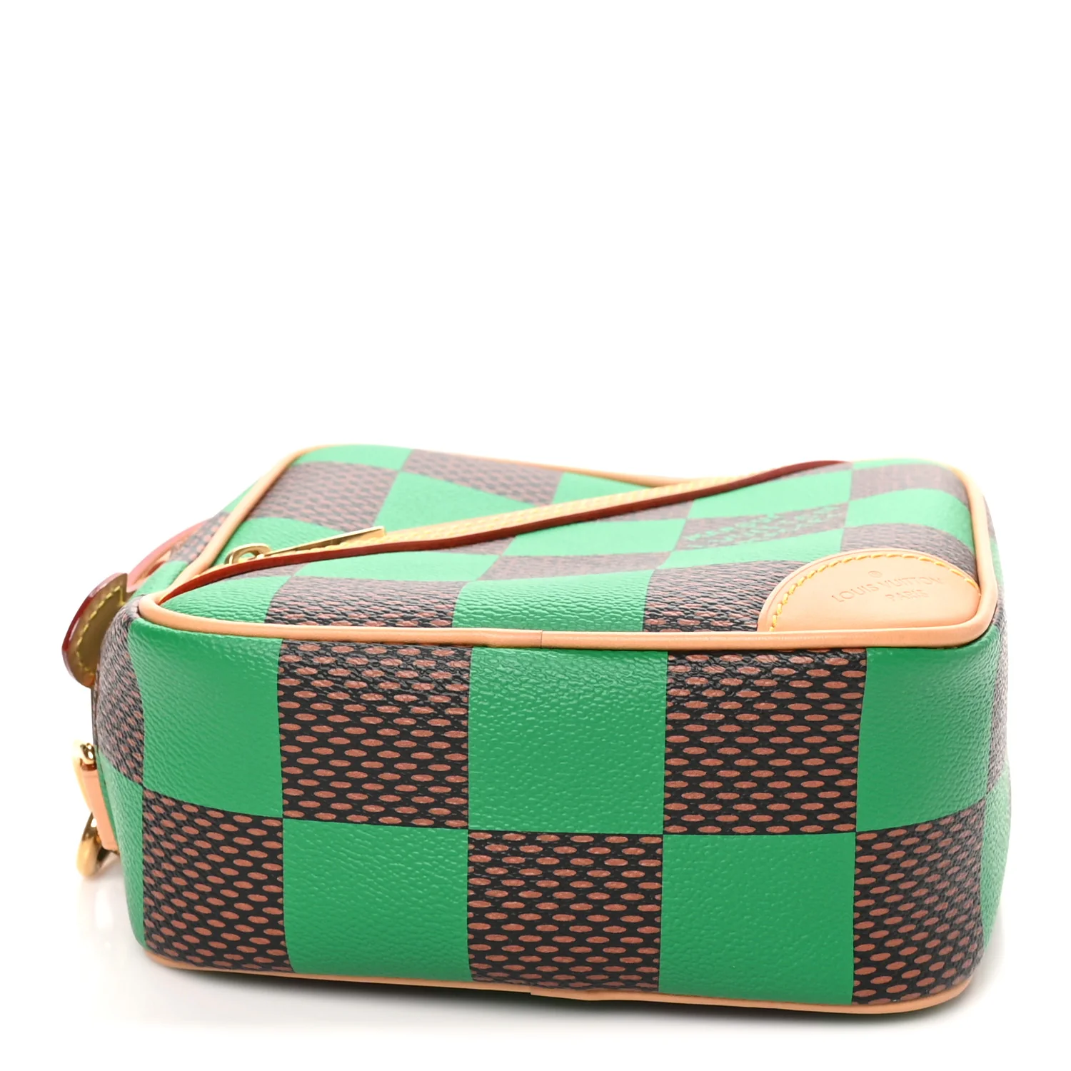 Damier Pop Chess Messenger Green