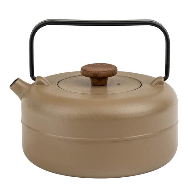 Henan tekanne støpejern 0,75L beige