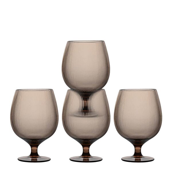Billi ølglass 50 cl 4 stk brun