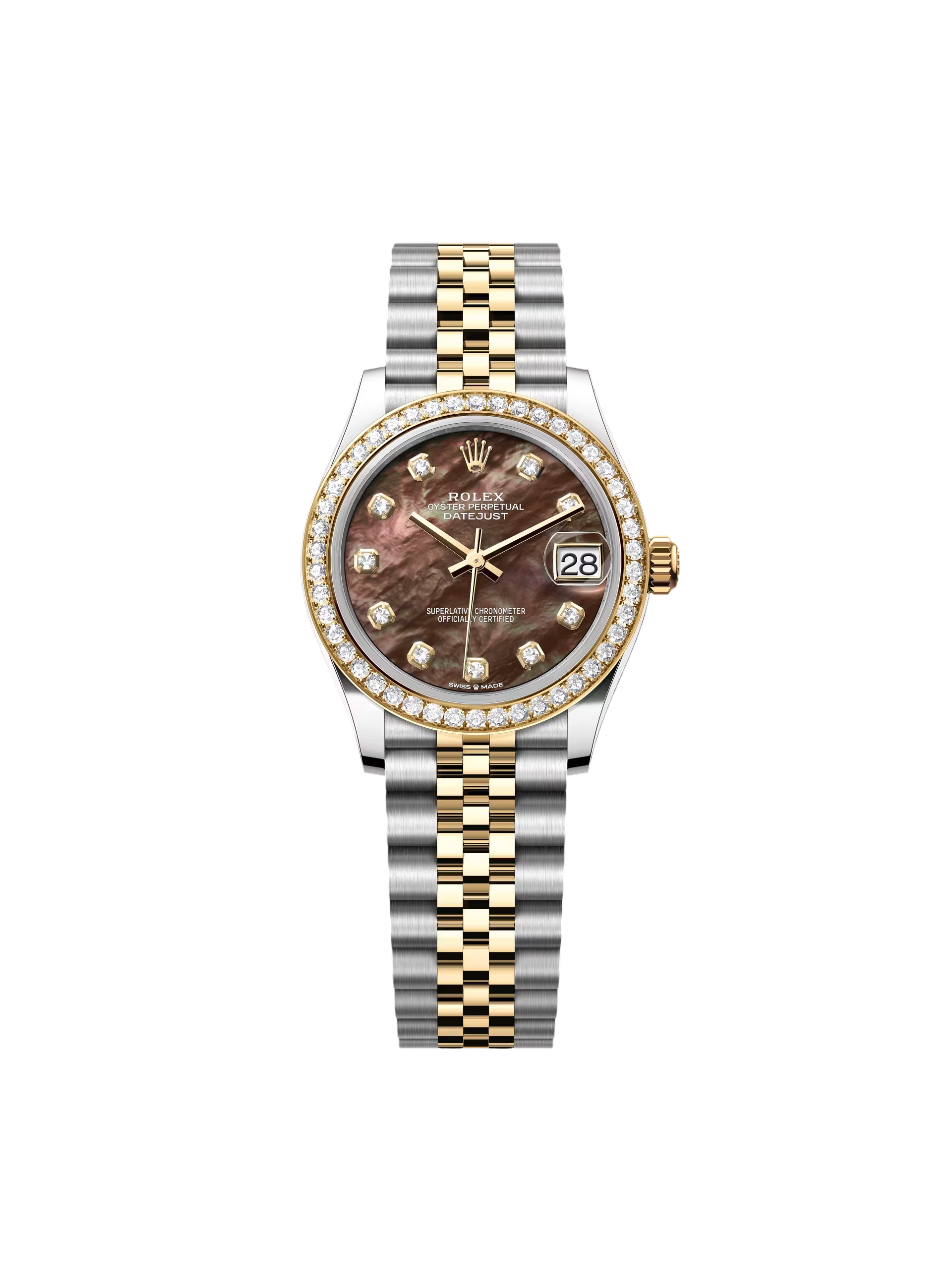 【Super Clone】RLX Datejust m278383-0023/0024 31mm Mother of Pearl Dial Oyster Bracelet