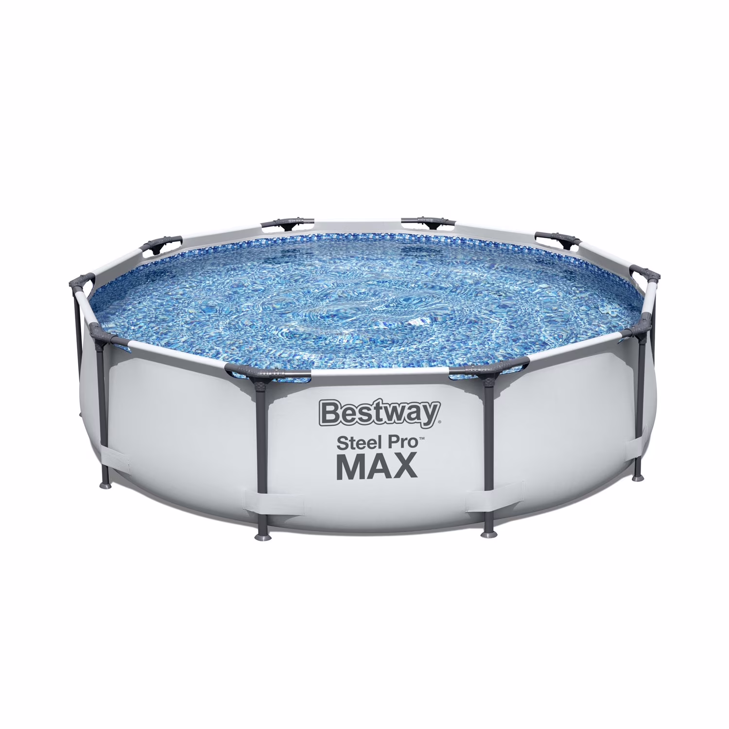 Steel Pro MAX 10' x 30" Above Ground Pool Set Round(10 ft)