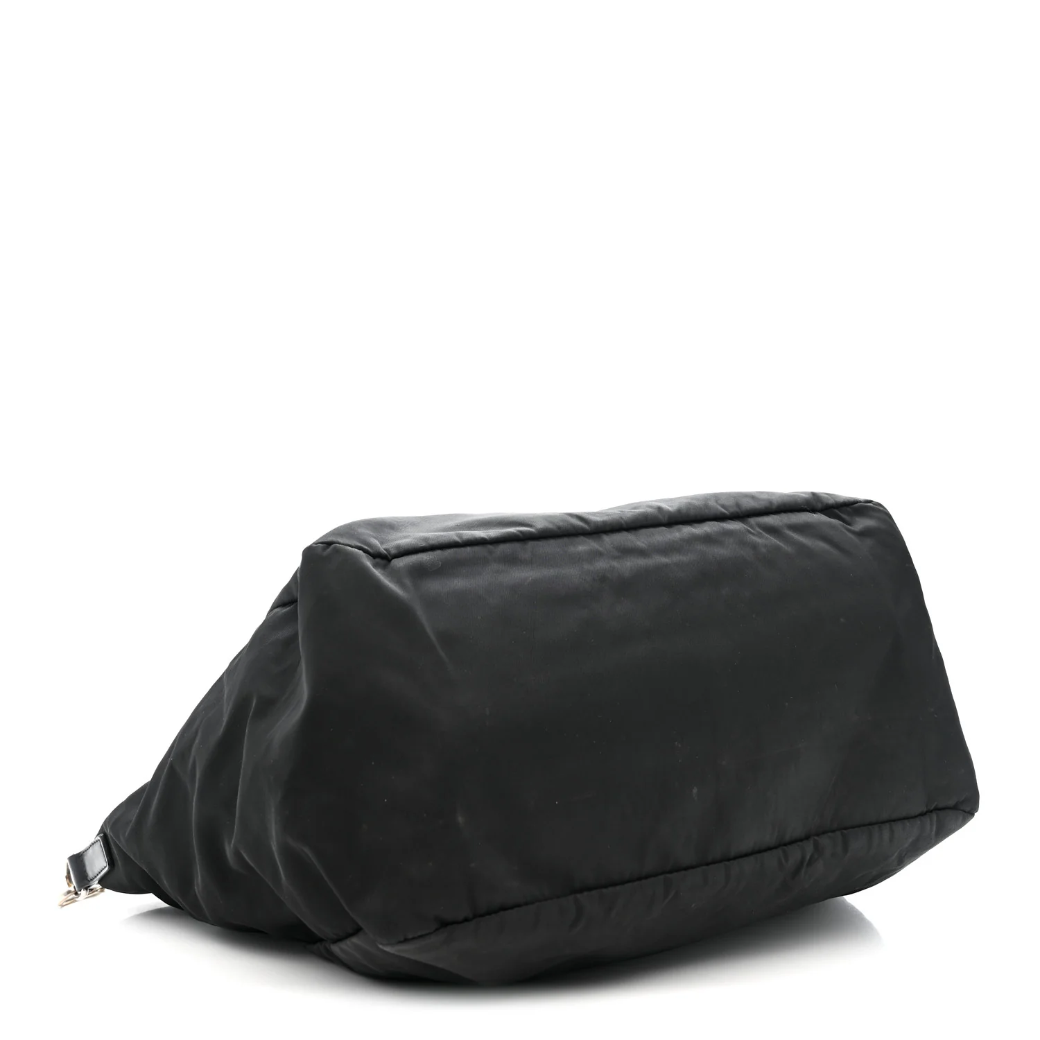 Tessuto Nylon Zip Convertible Tote Black