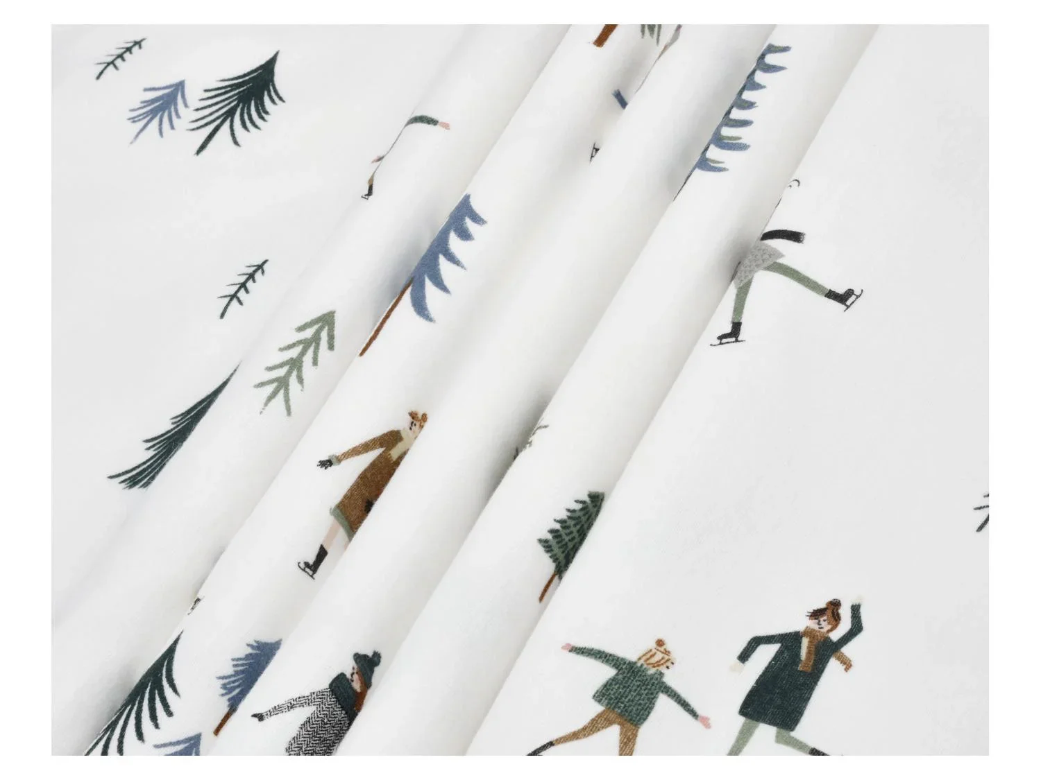 LIVARNO Parure de lit en flanelle, 260 x 240 cm