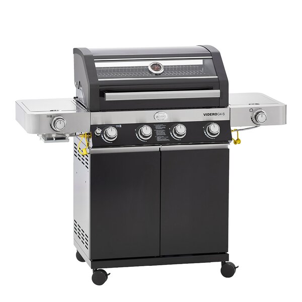 Videro G4-S Vario+ gassgrill 20500W svart