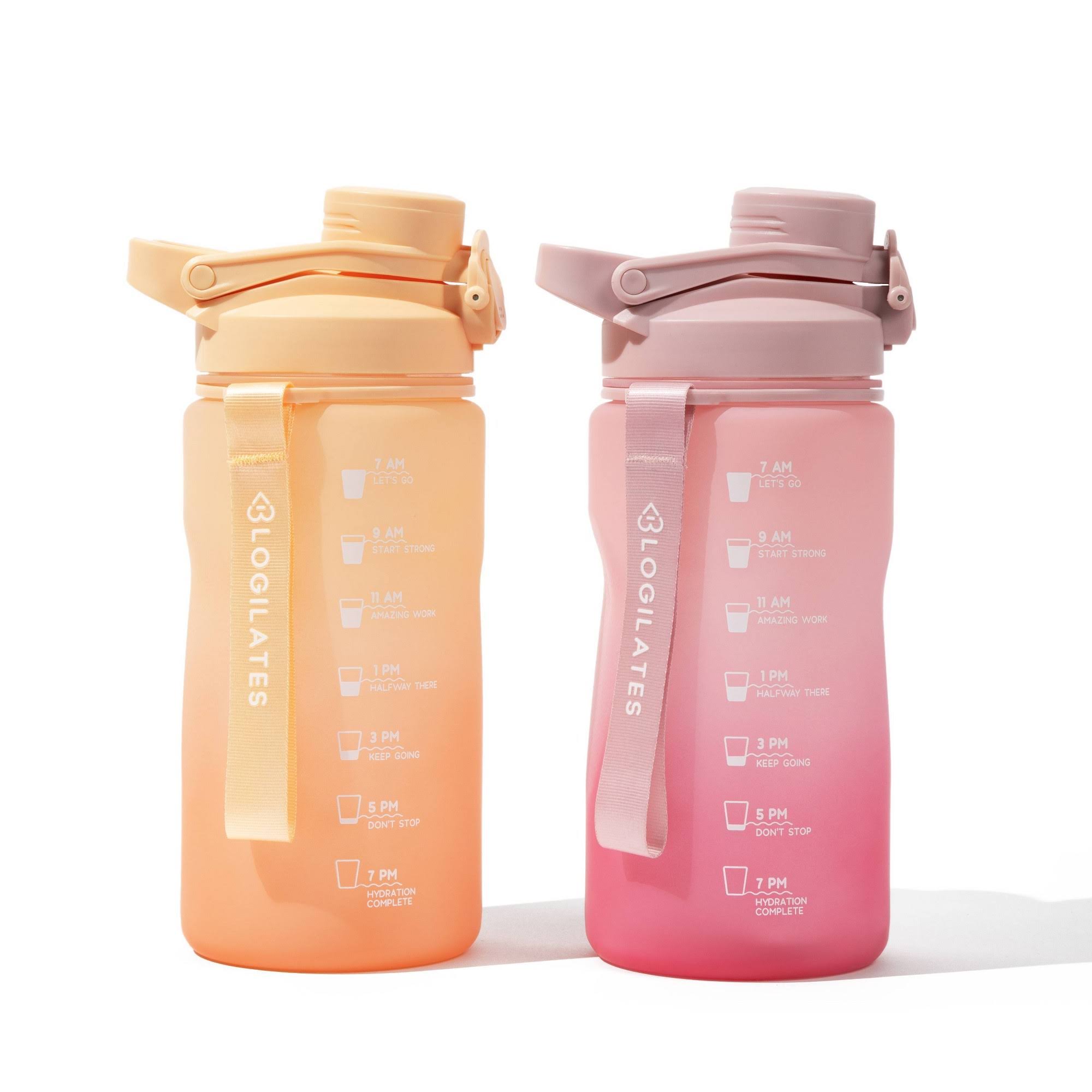 Blogilates 40oz 2pk Water Bottles - Citrus Haze