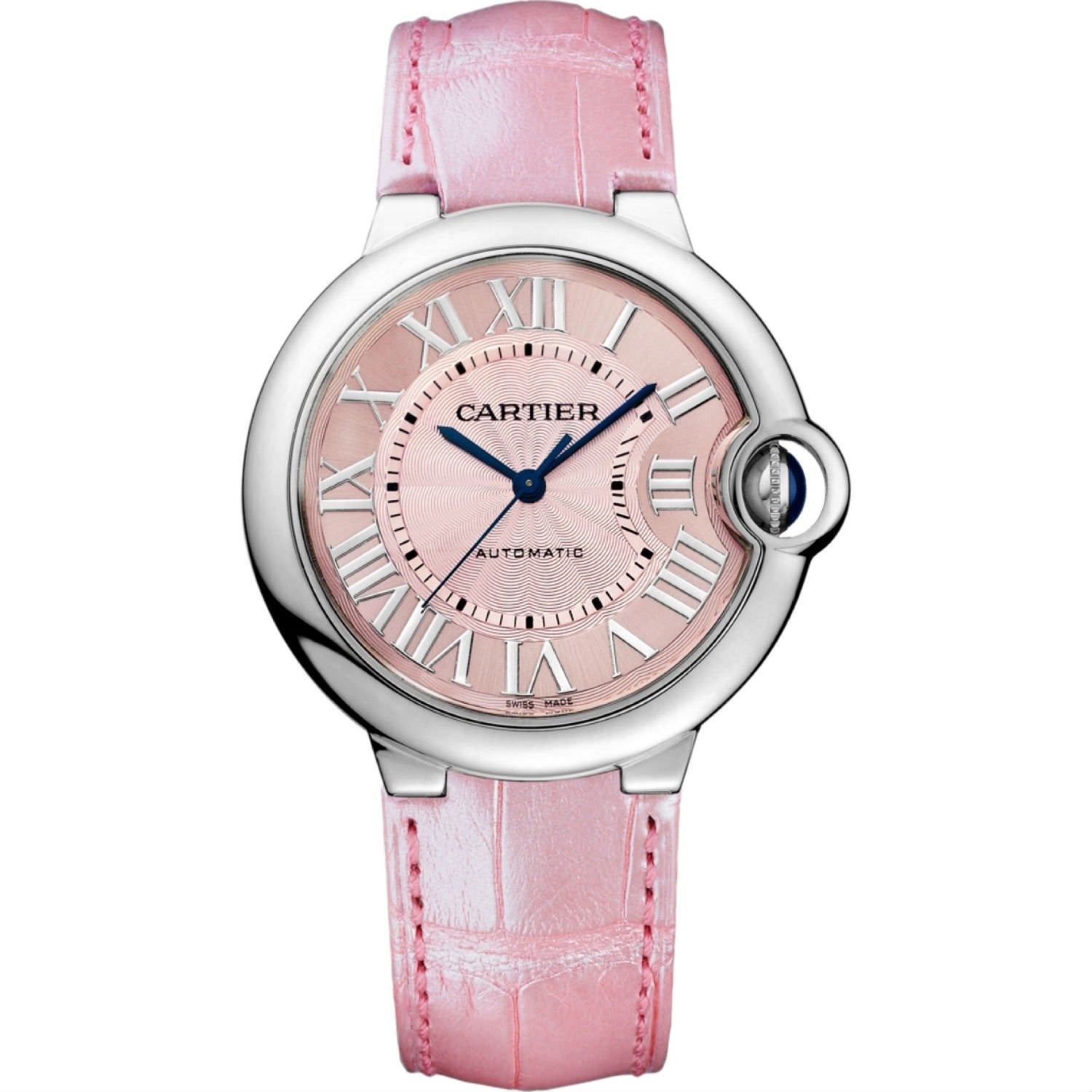 [Super Clone]Ballon Bleu Pink Dial 36mm