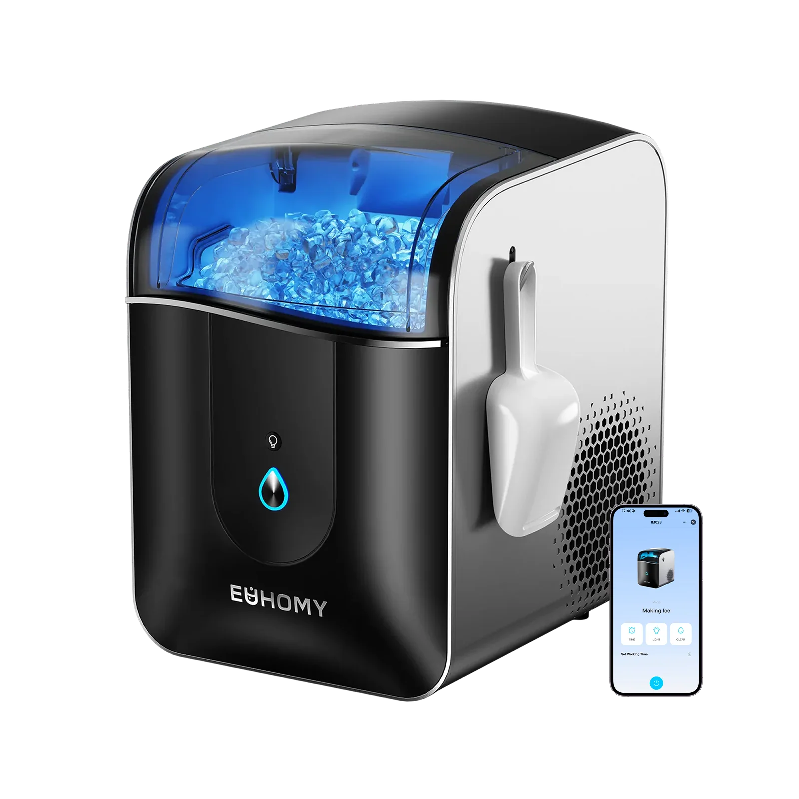 Euhomy Pearl L1 Pro Nugget Ice Maker