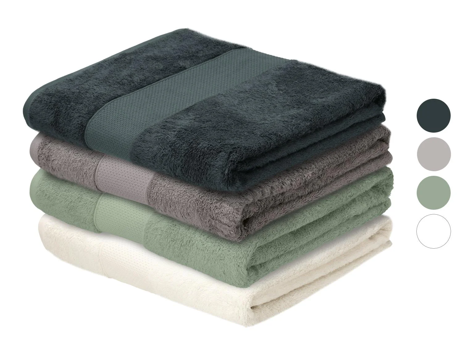 LIVARNO Serviette de bain Premium, 100 x 150 cm