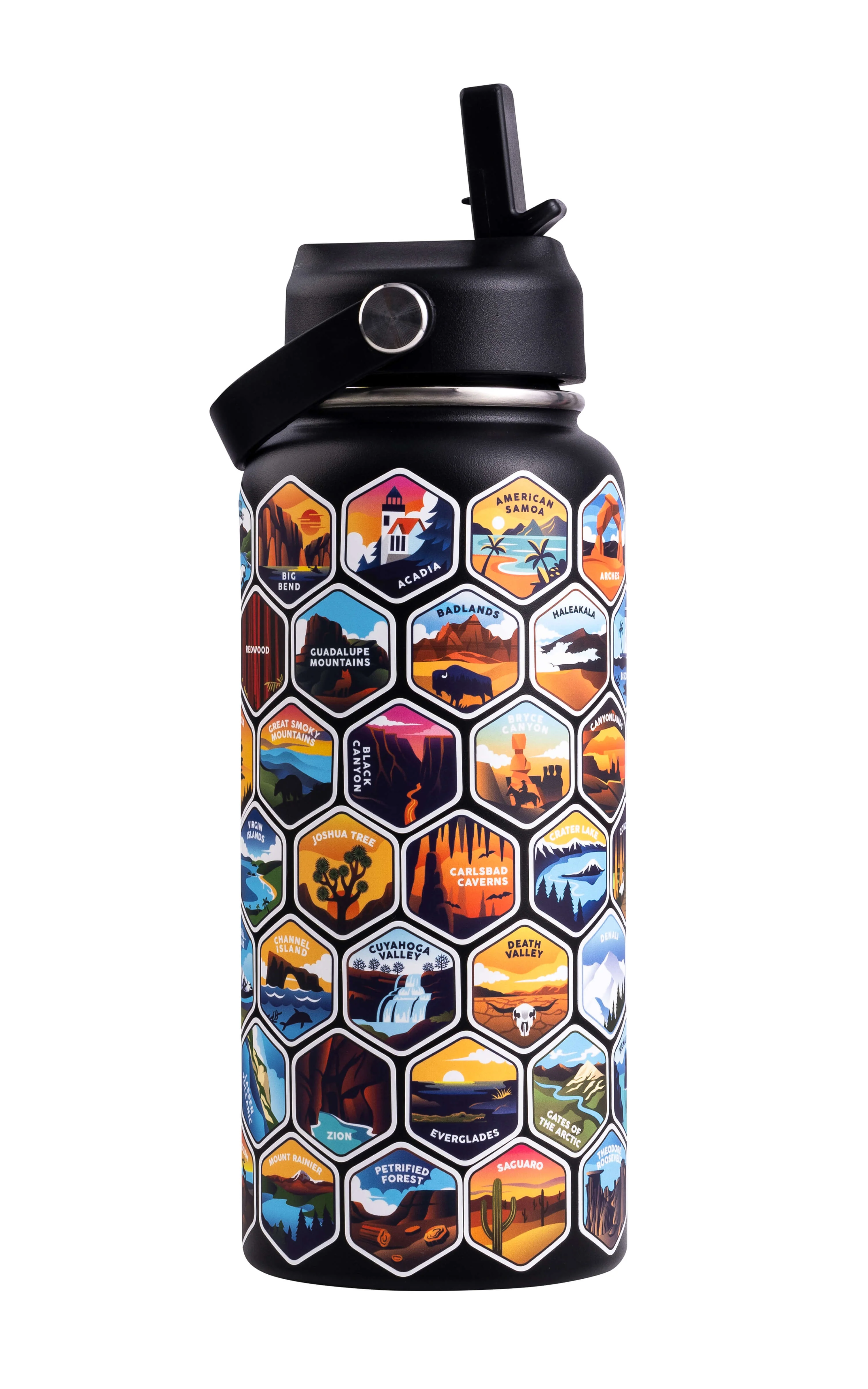 NP63 National Parks Water Bottle + Stickers