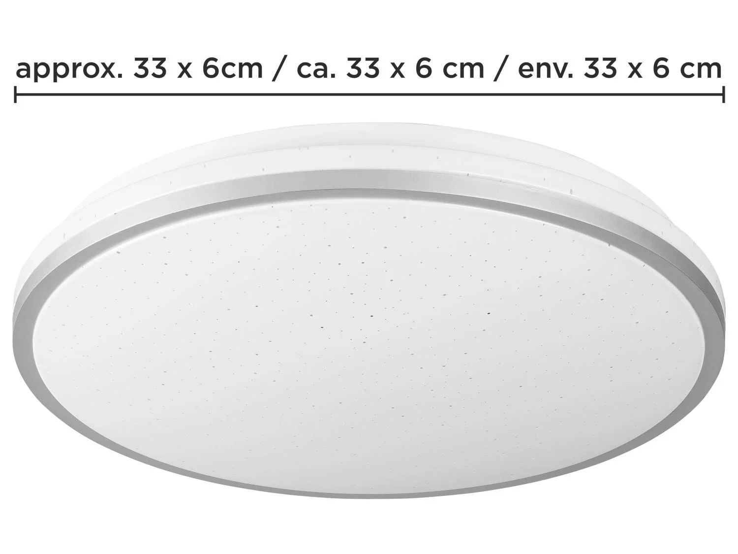 LIVARNO Plafonnier  LED avec variateur de blanc