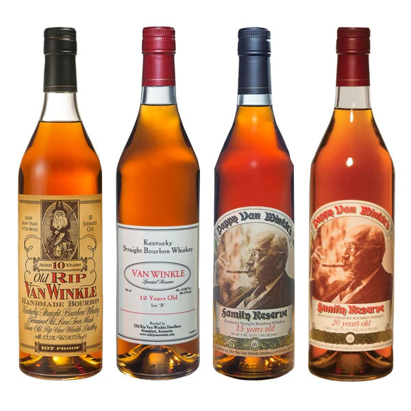 10 Year Bourbon, 12 Year, 15 Year 20 Year Bundle
