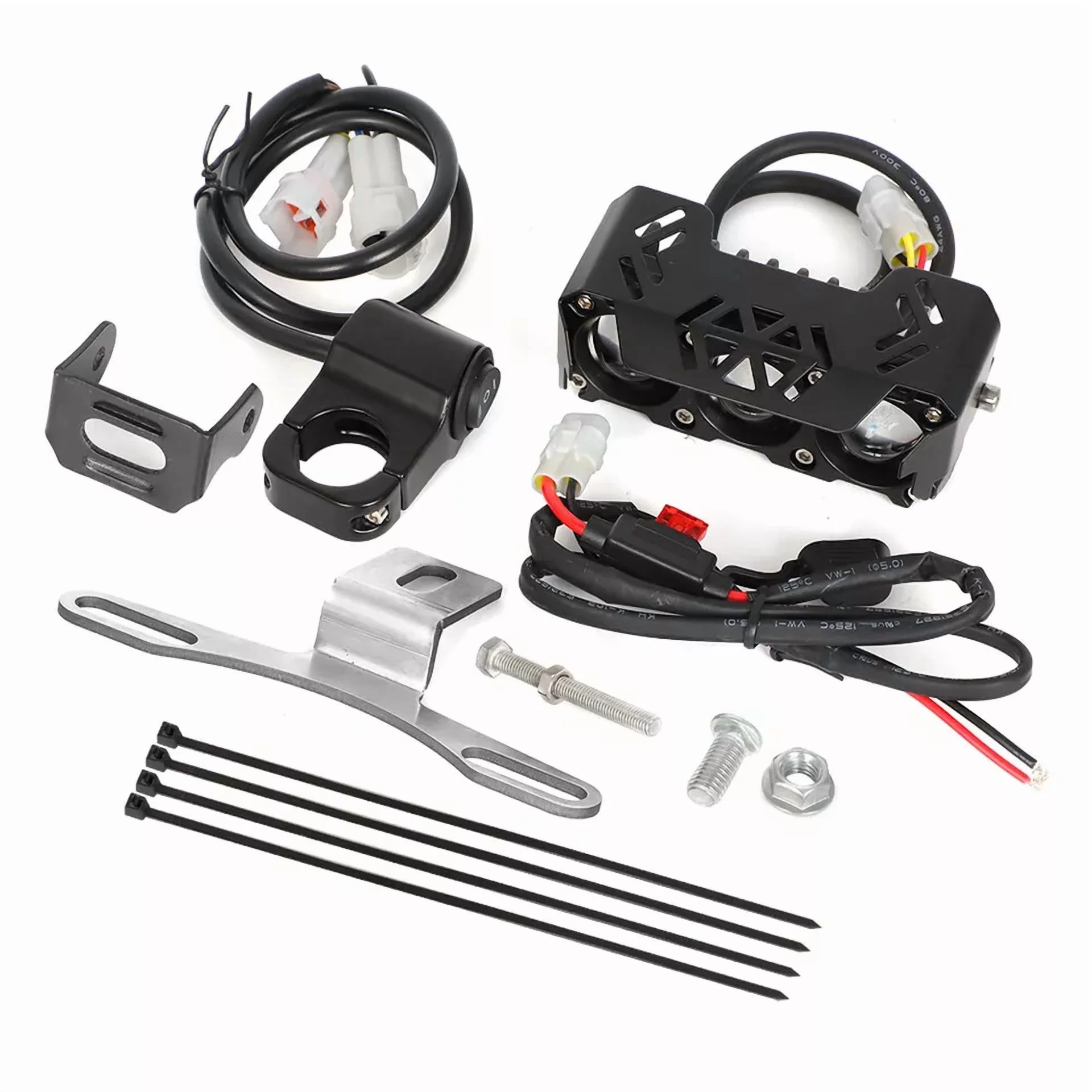 [2025 Upgraded] LED Headlight Light Bar Lighting Kit for Yamaha/Honda Dirt Bike, High Lumens Waterproof Shockproof, Night Riding Safety Enhanced
