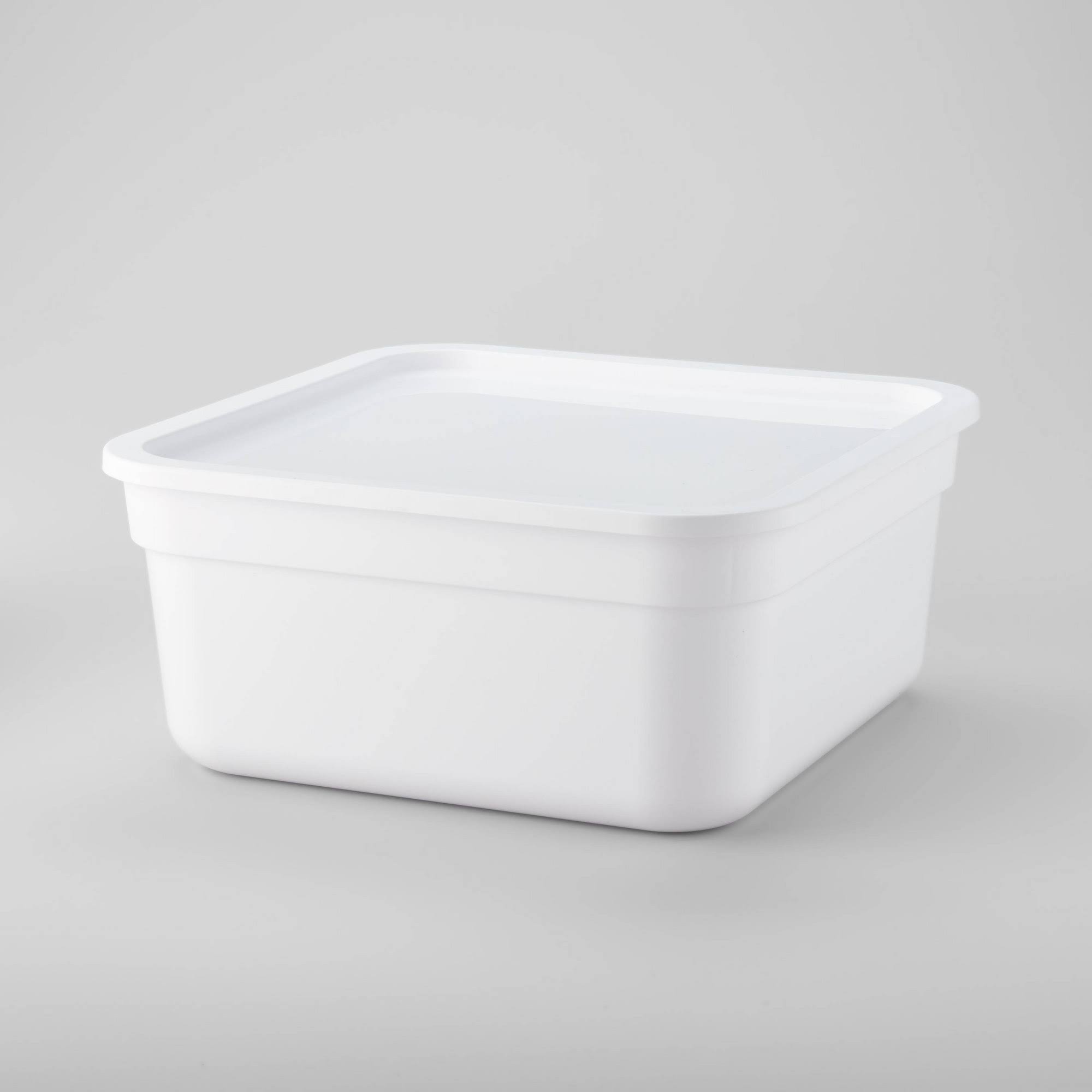 Medium Modular Storage Box White Opaque - Brightroom