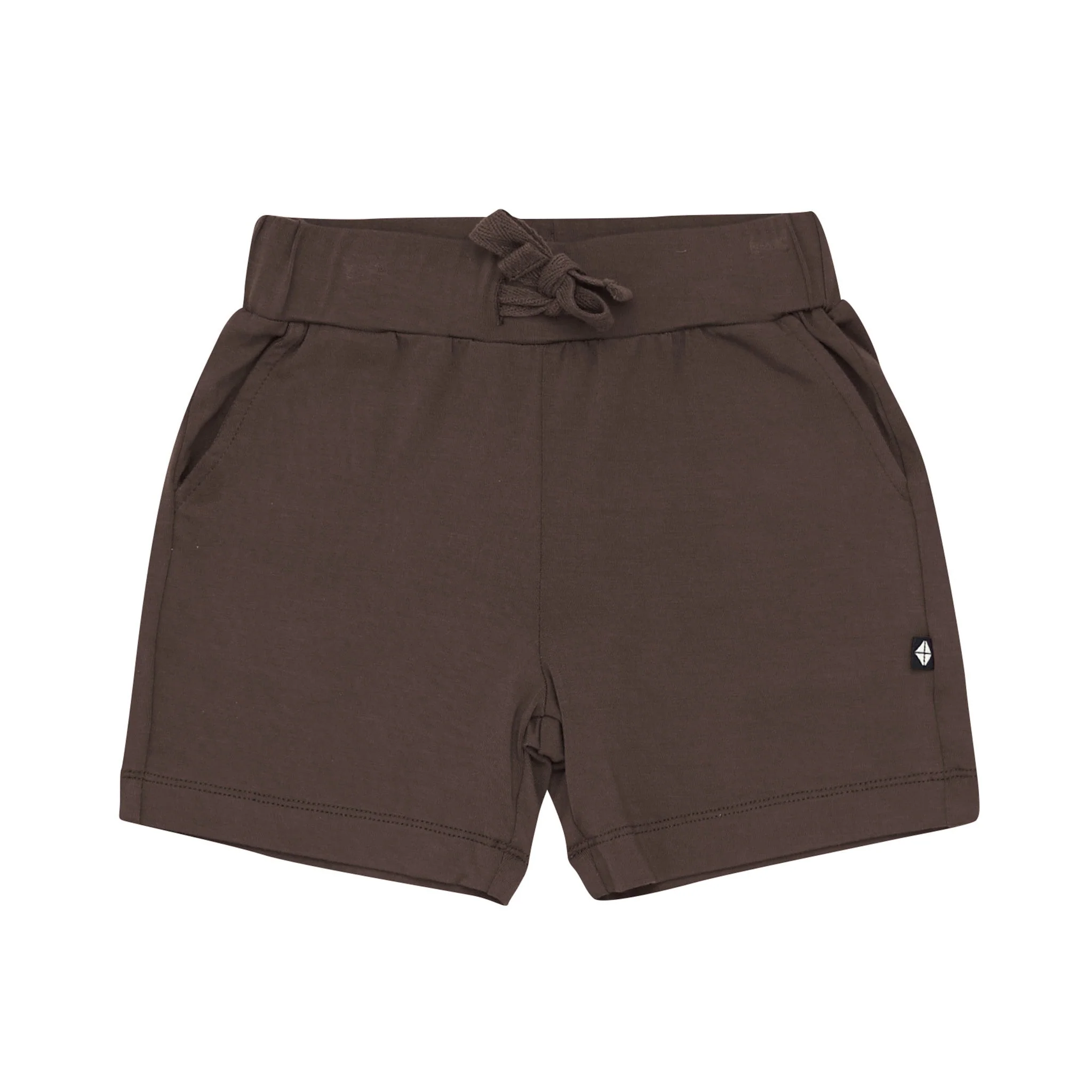 Drawstring Short in Espresso