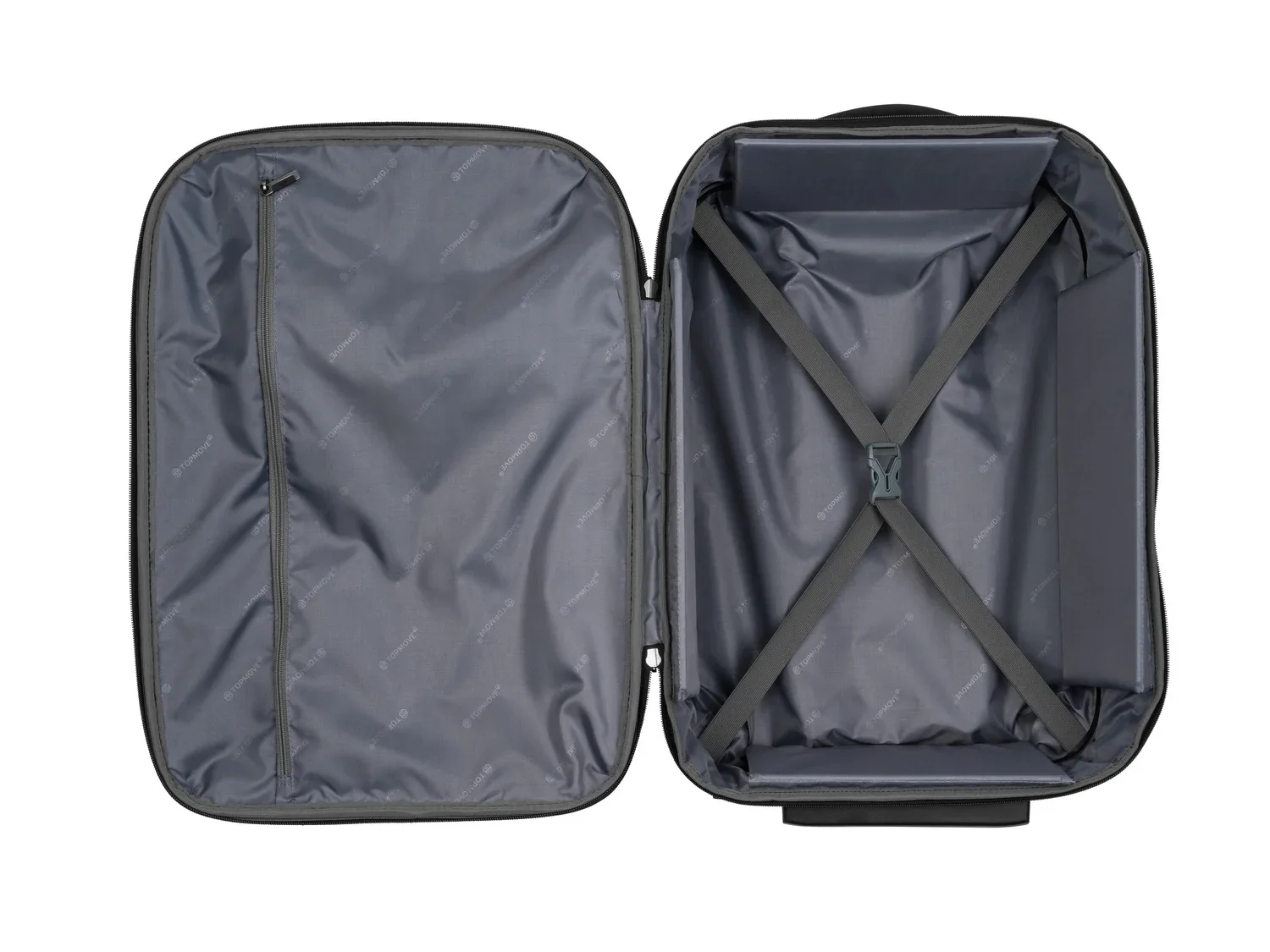 TOPMOVE Valise cabine  roulettes pliante, 40 L