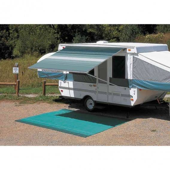 Sac de rangement en vinyle Carefree 981188C00 pour auvent de camping, couleur sarcelle, 3 m (9 pi 10 po)