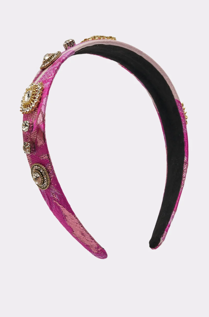 GIRLS GIRL EMBELLISHED HEADBAND - Akira Store