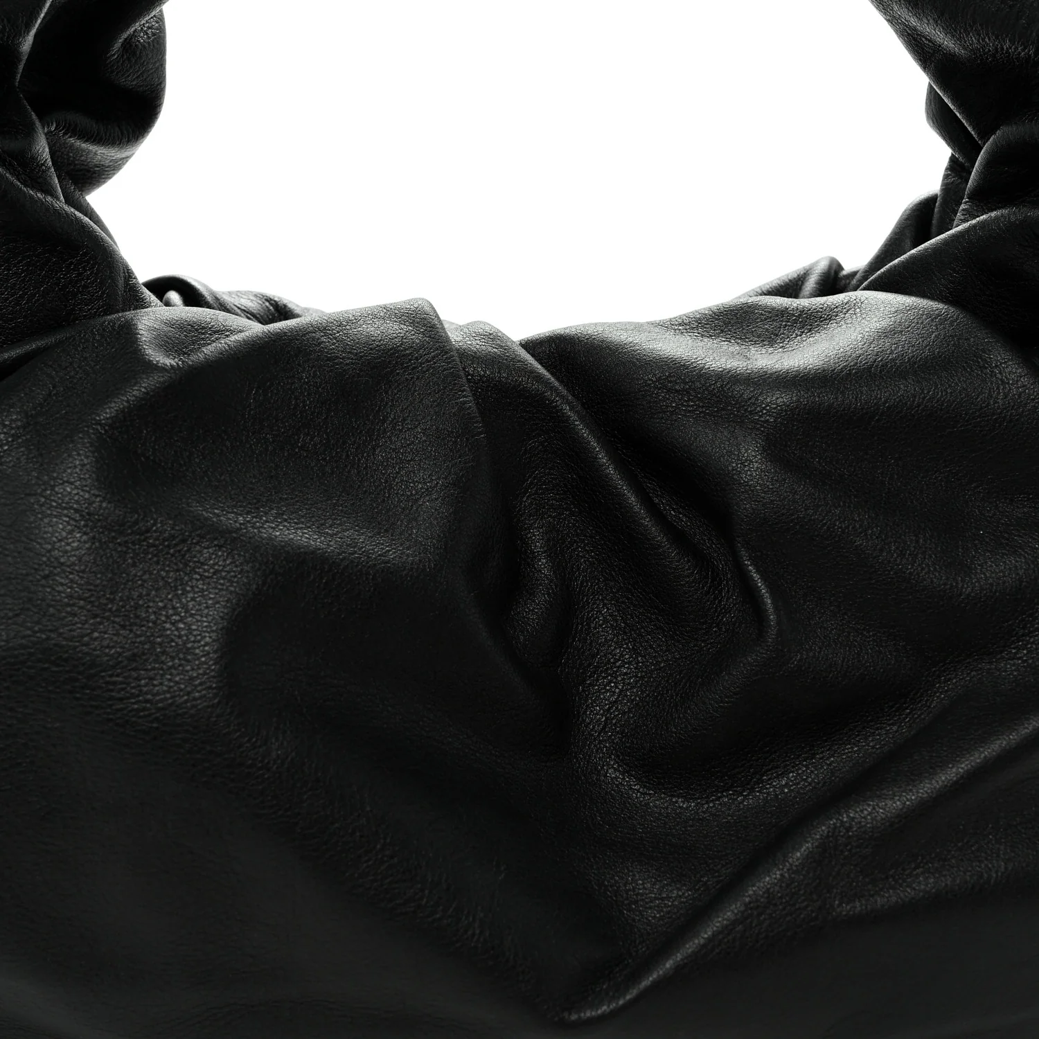 Smooth Butter Calfskin Small The Shoulder Pouch Black