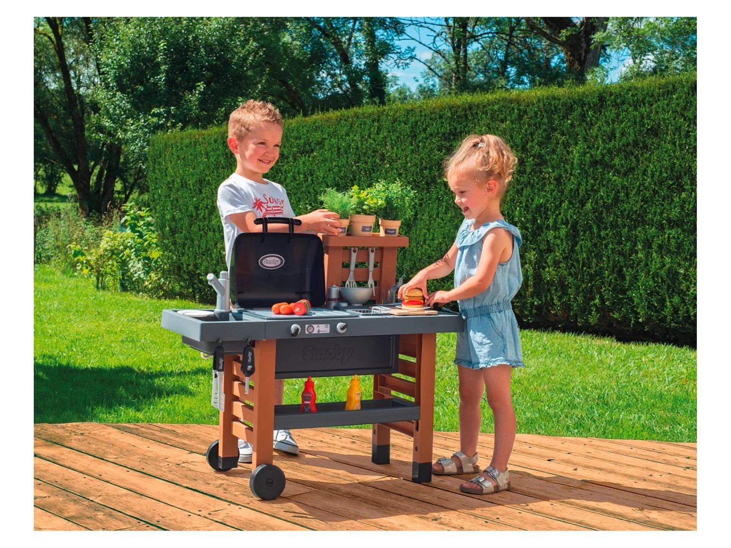 SMOBY Cuisine d'extrieur