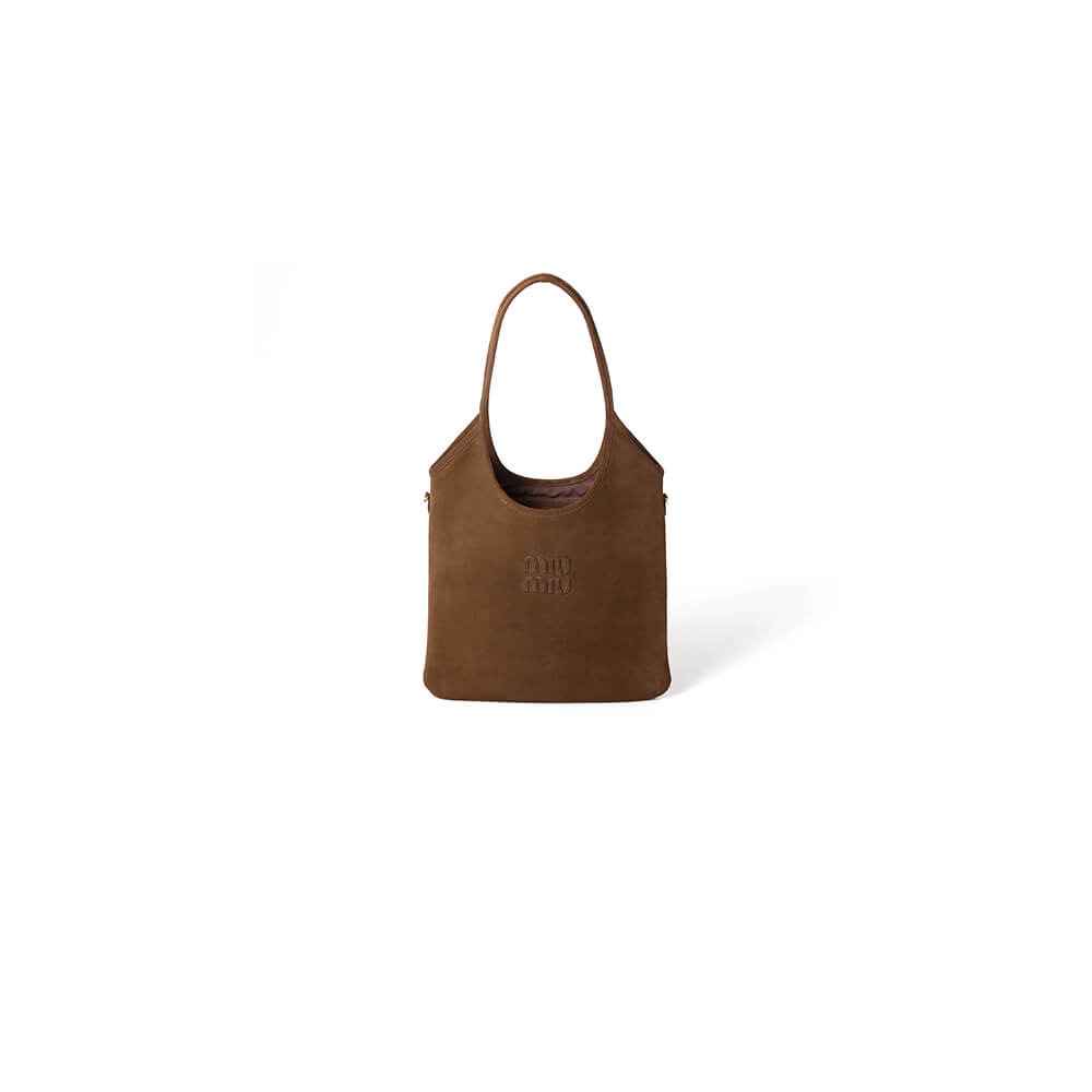 MIUMIU REGULAR IVY Suede bag(HIGH-END GRADE)