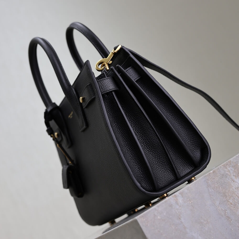 YSL SAC DE JOUR IN SUPPLE GRAINED LEATHER   BABY(HIGH-END GRADE)