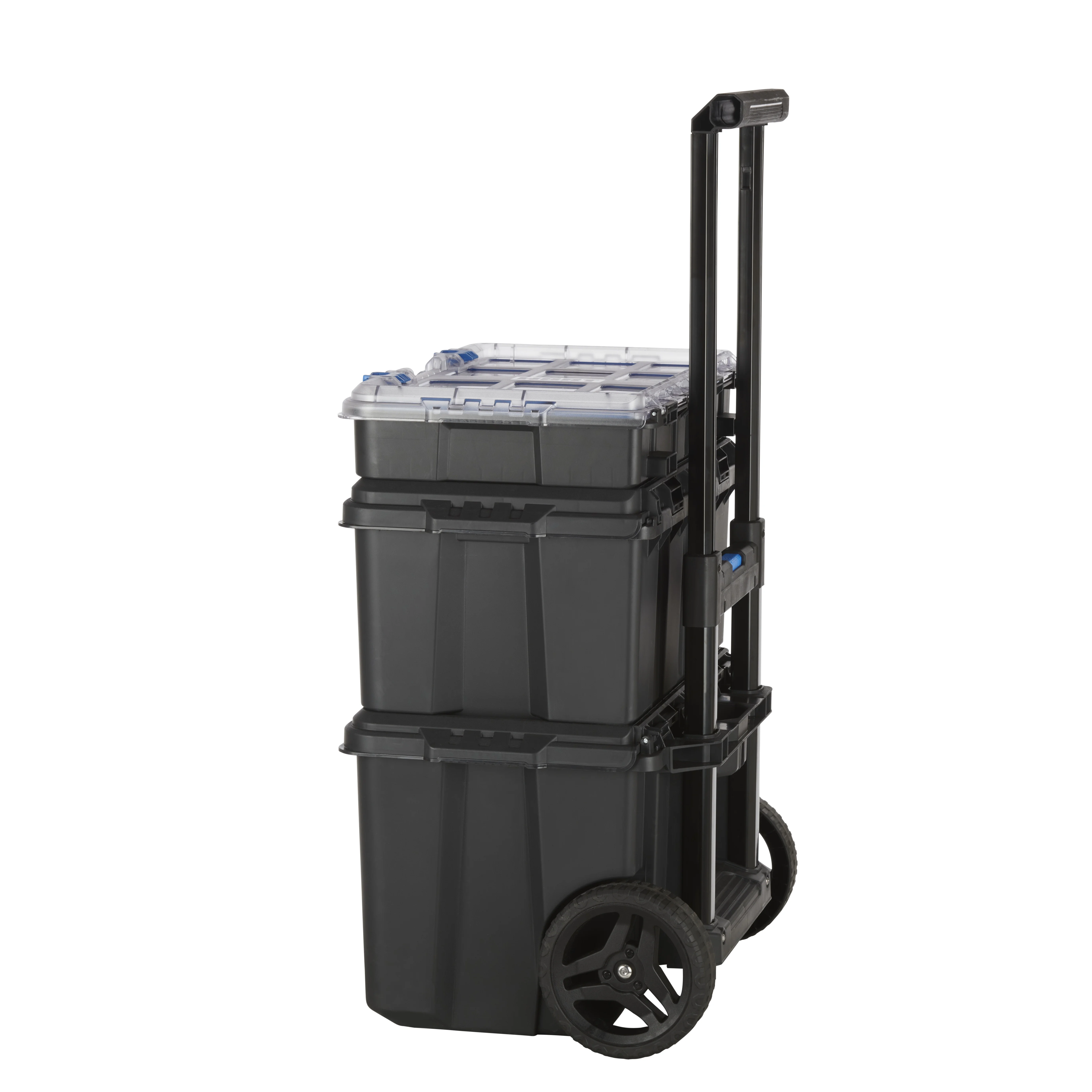 Stack System, Mobile Tool Storage and Organization, Black Blue(Single) - Image 3
