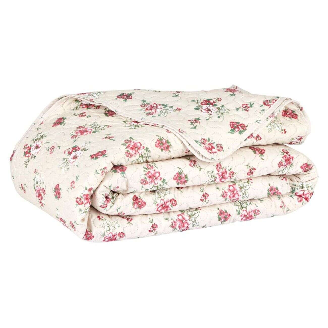 Couvre lit avec sac imitation boutis