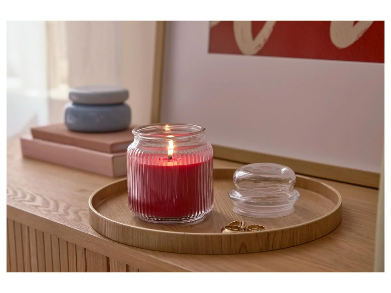 LIVARNO Bougie parfume dans un bocal