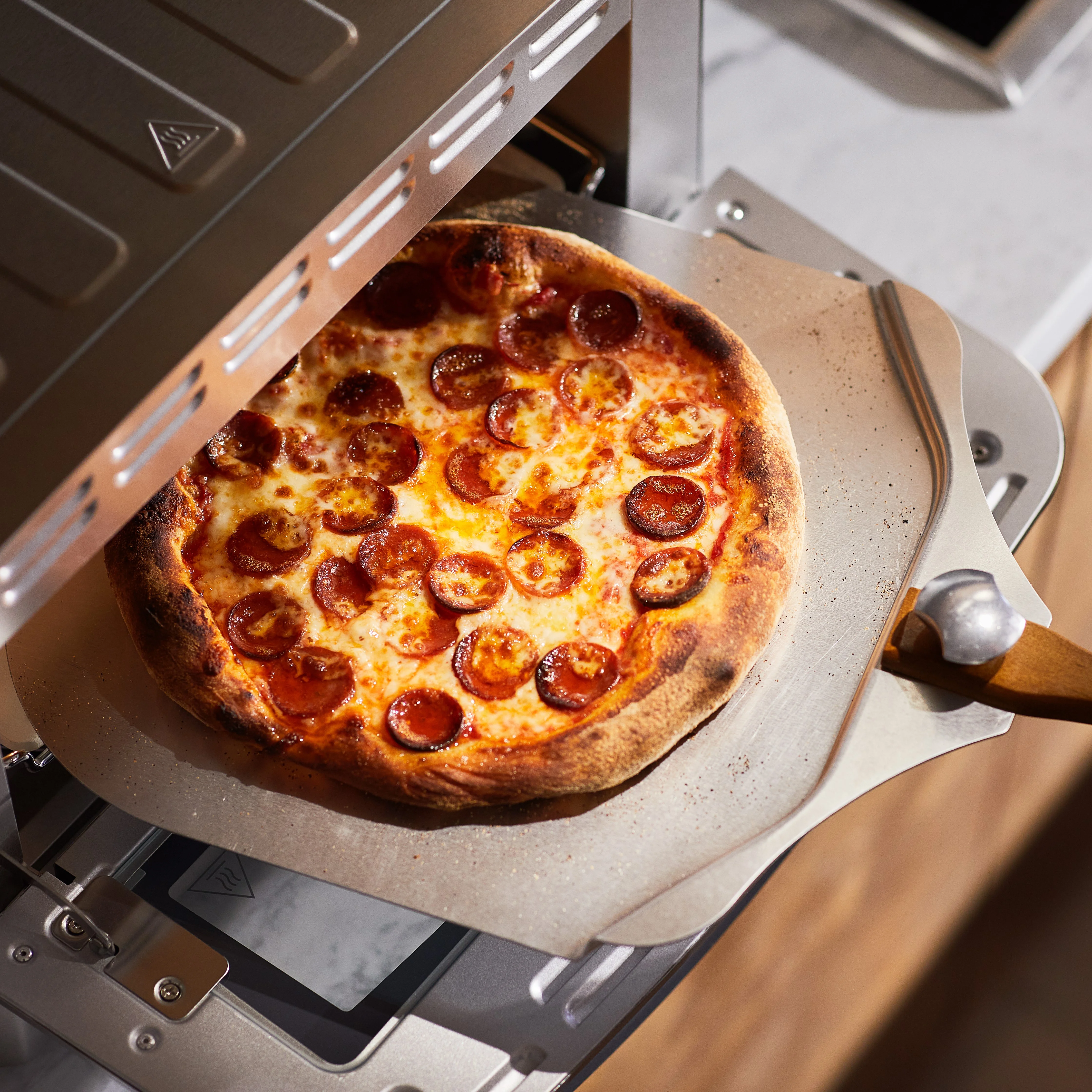 12�?Electric Indoor Pizza Oven with Accessories(Stainless Steel) - Image 8