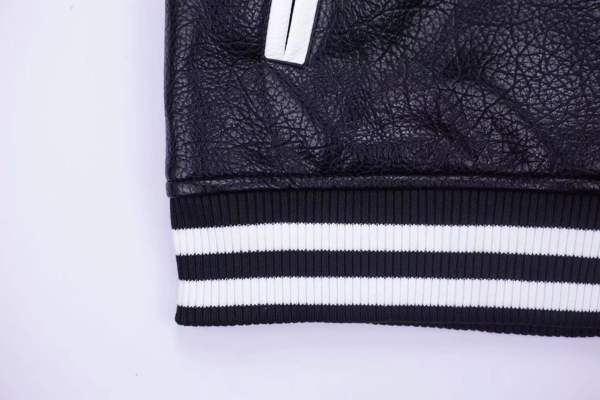 Chrome Hearts Embroidered Sleeve Varsity Jacket - Black Streetwear Coat 5577