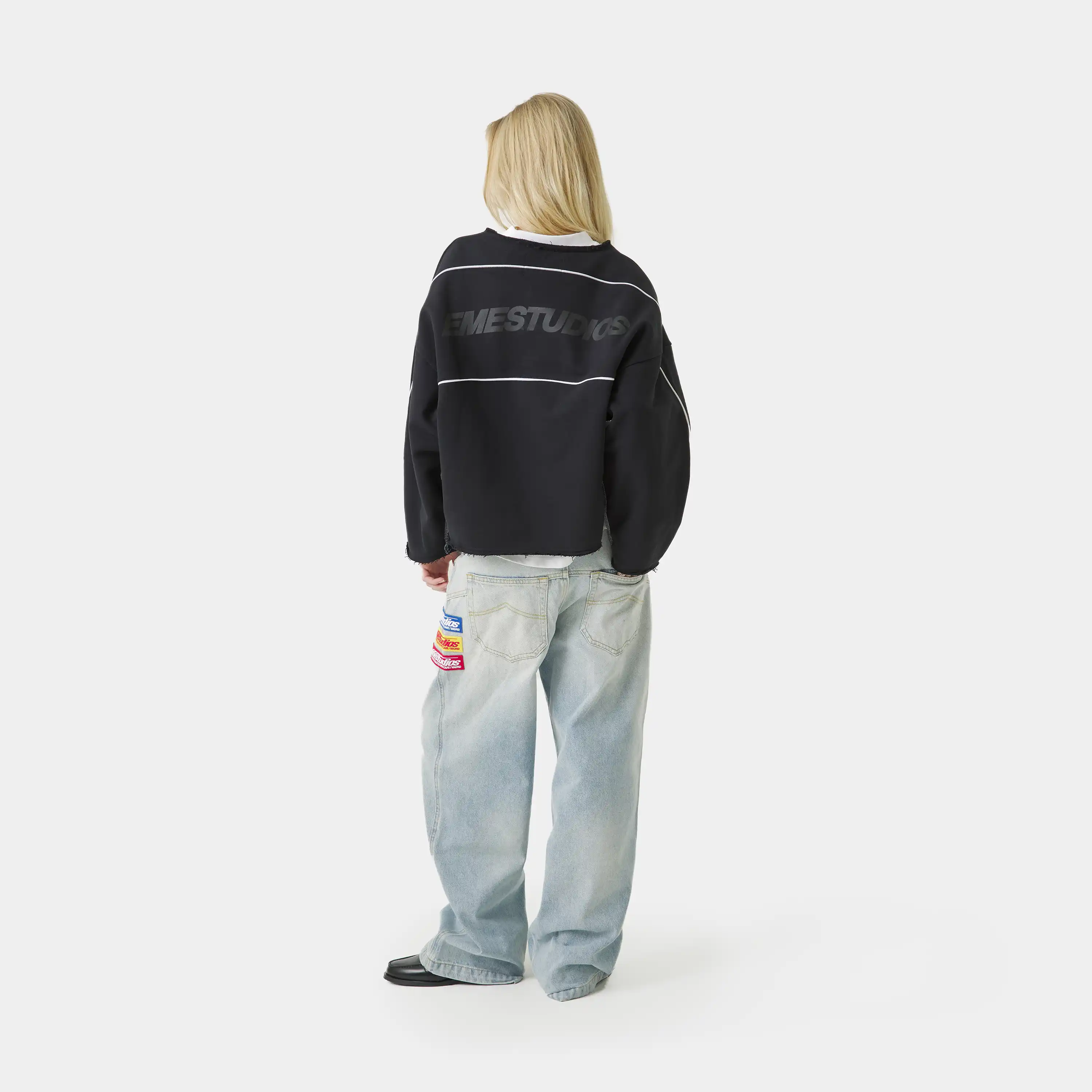 AFK Black Crewneck