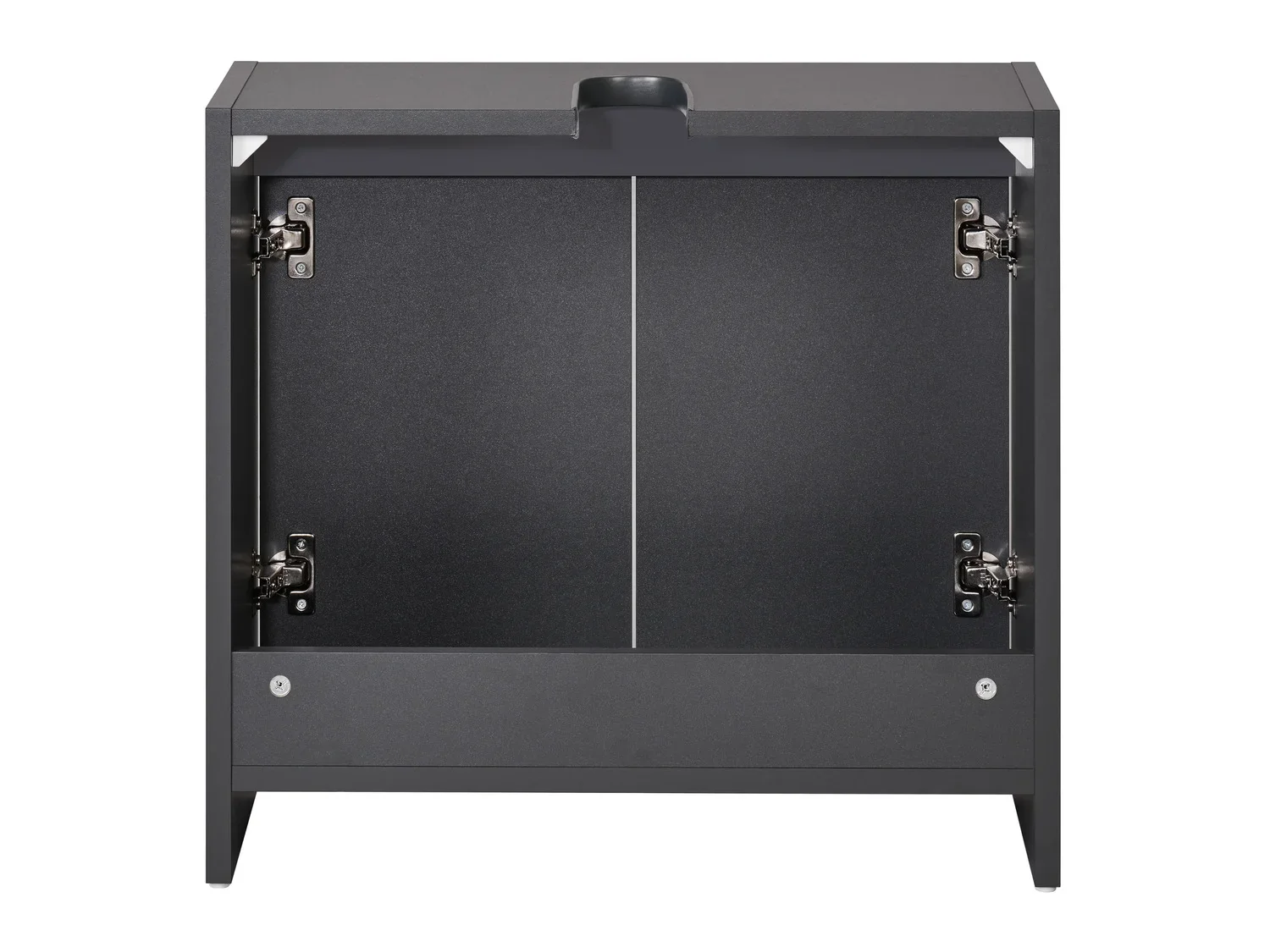 LIVARNO home Meuble sous-vasque Oslo, 60 x 55 x 28 cm, anthracite