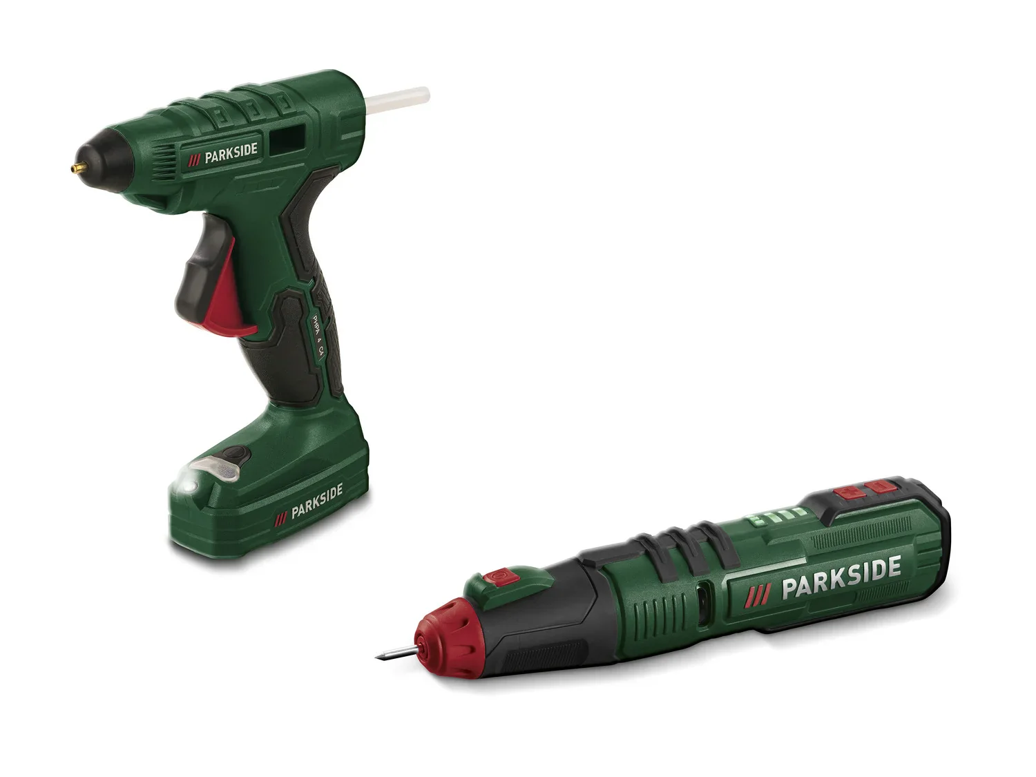 PARKSIDE Pistolet  colle sans fil PHPA 4 ou graveur sans fil PAGG 4, 4 V