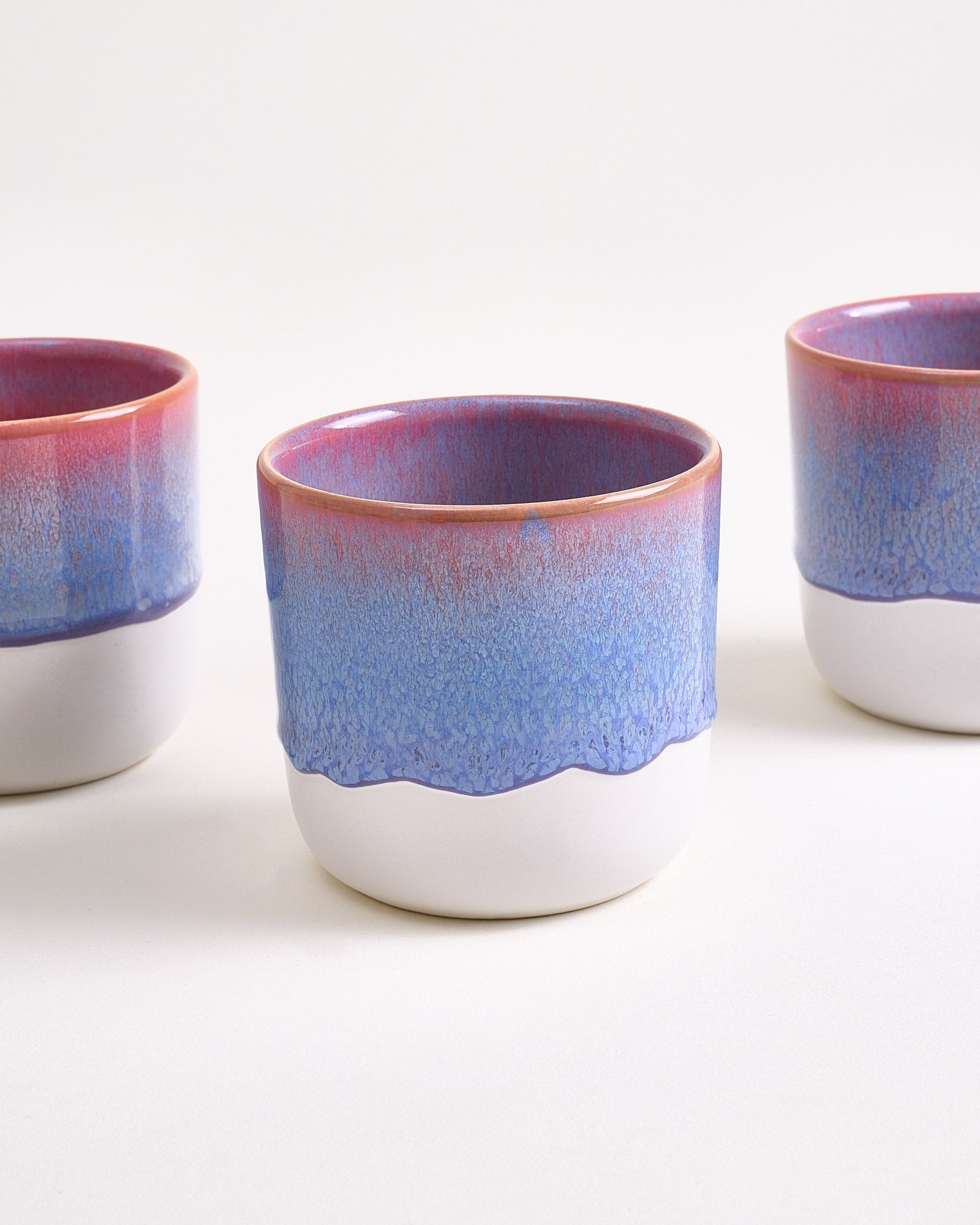COIMBRA - LARGE CUP PURPLE SET OF 6