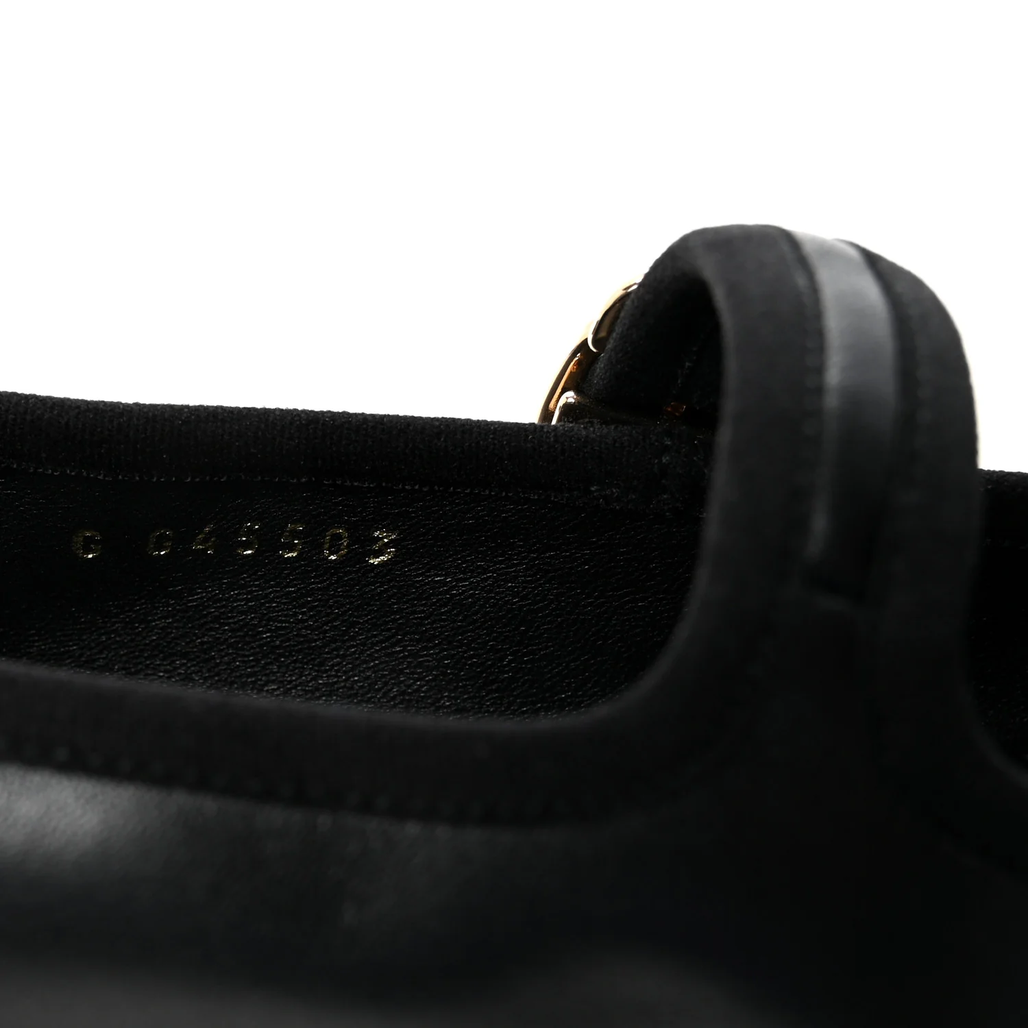 Lambskin Mary Jane Flats 36.5 Black