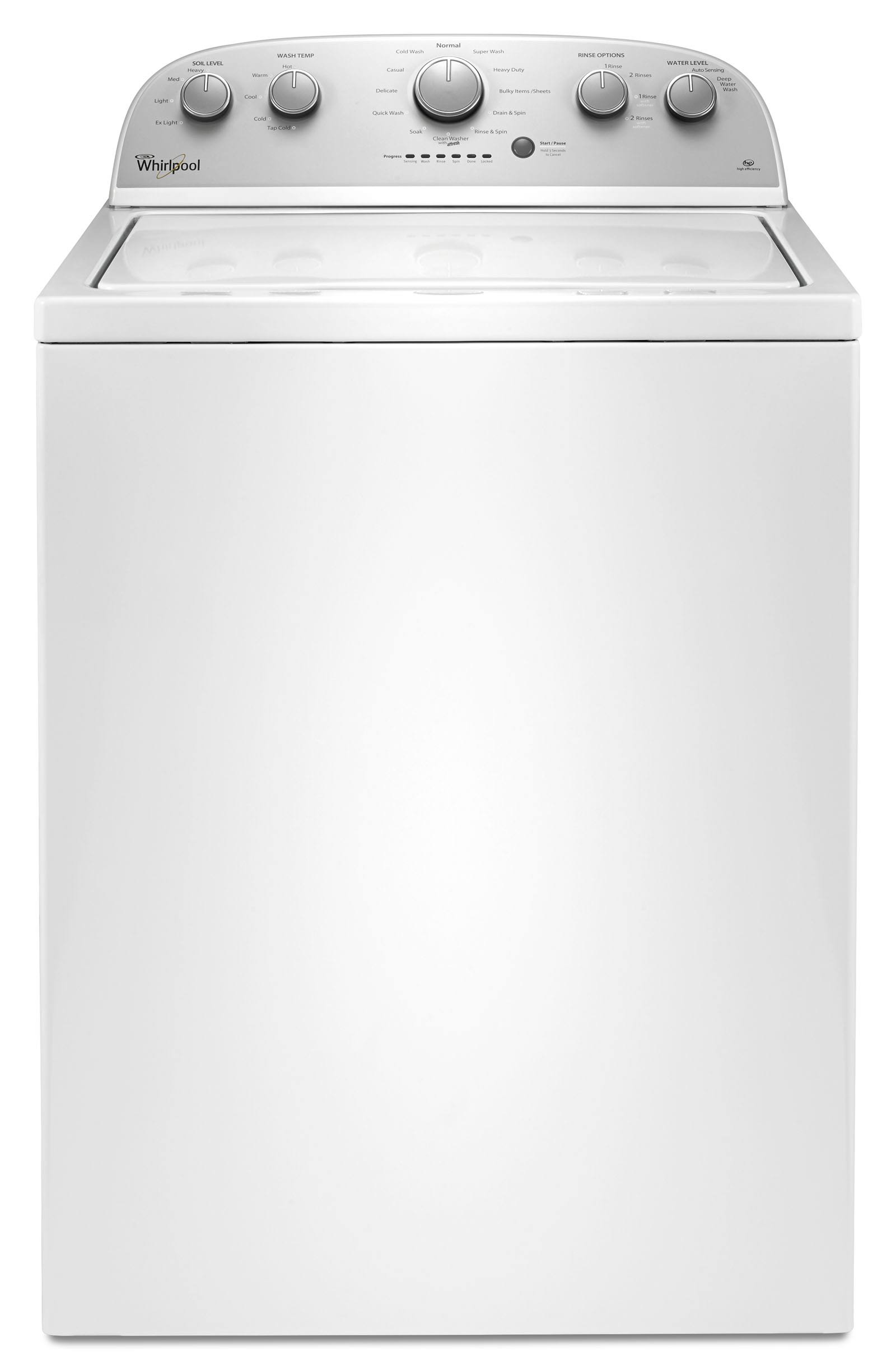 Whirlpool WTW4816FW 3.5 Cu. ft. White Top Load Washer