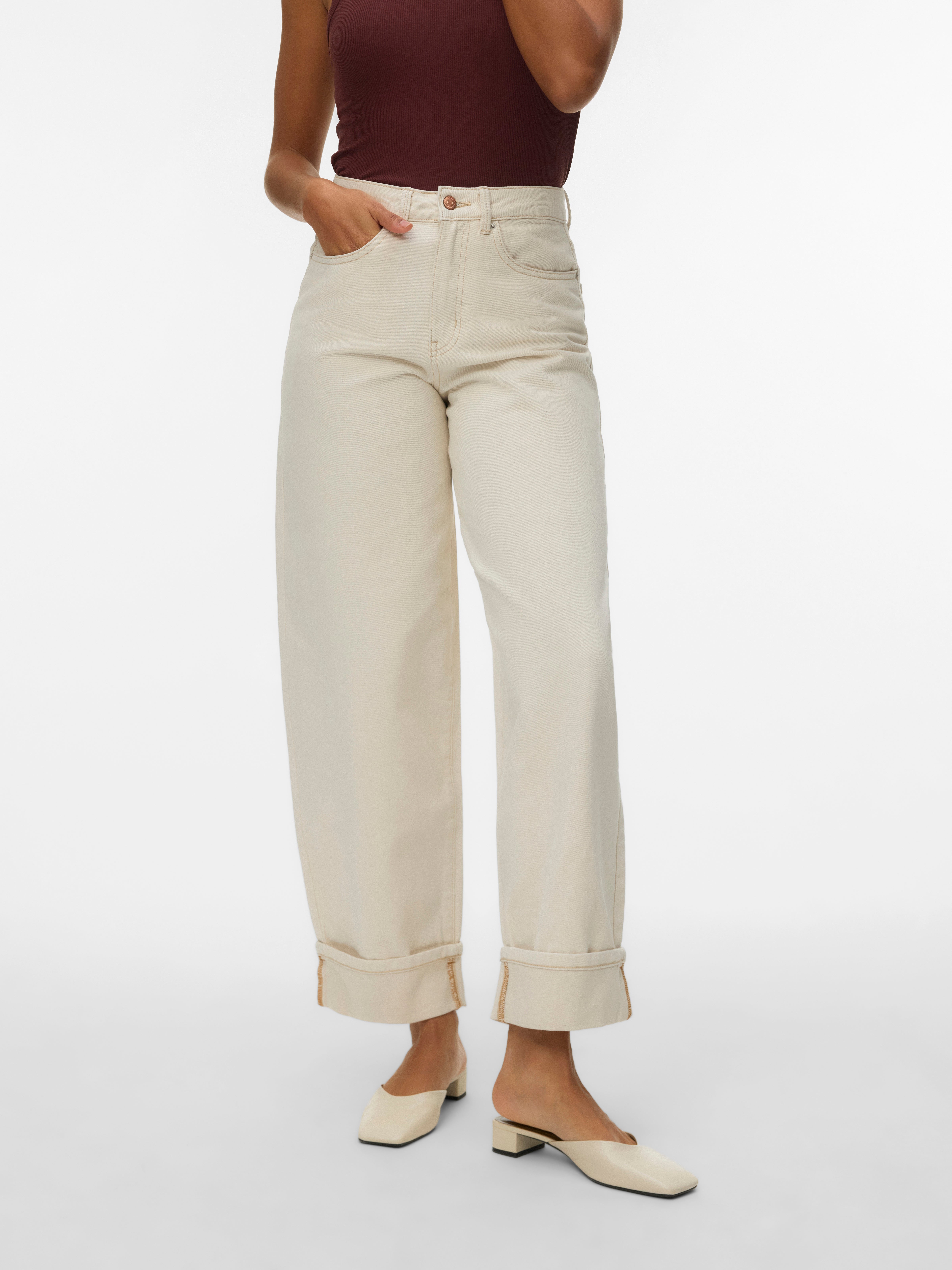 VERO MODA® VMZELDA High rise Wide Leg Fit Jeans