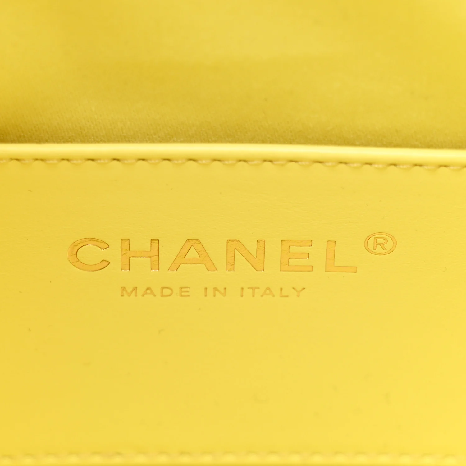 Caviar Quilted Mini Chanel 25 Handbag Light Yellow