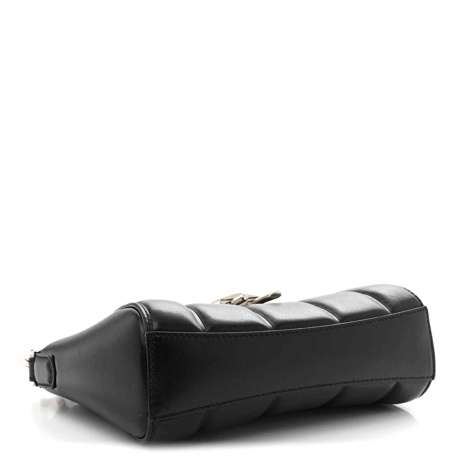 Lambskin XS Lock Antigona Shoulder Bag Black
