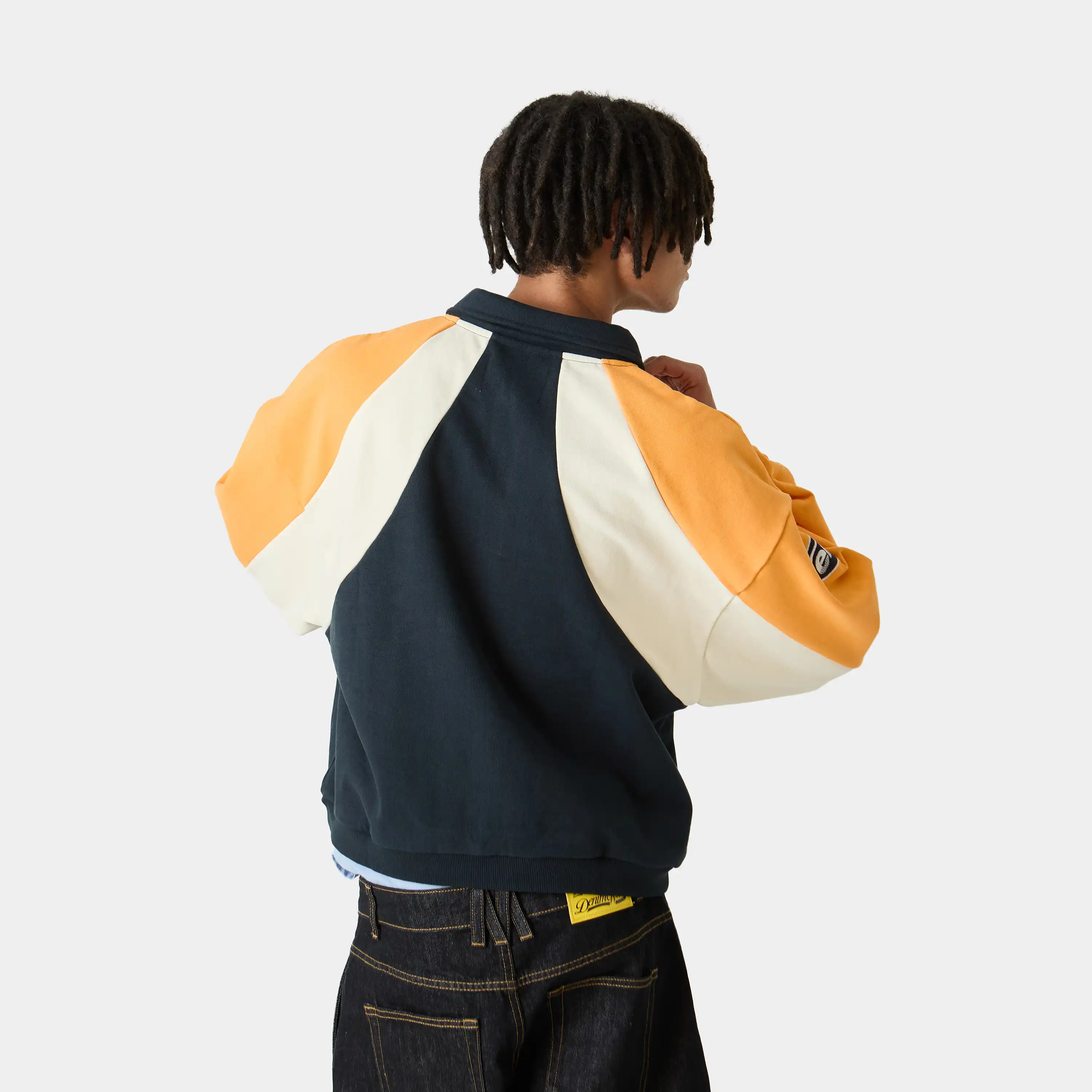 Tipton Tangerine Polo Crewneck