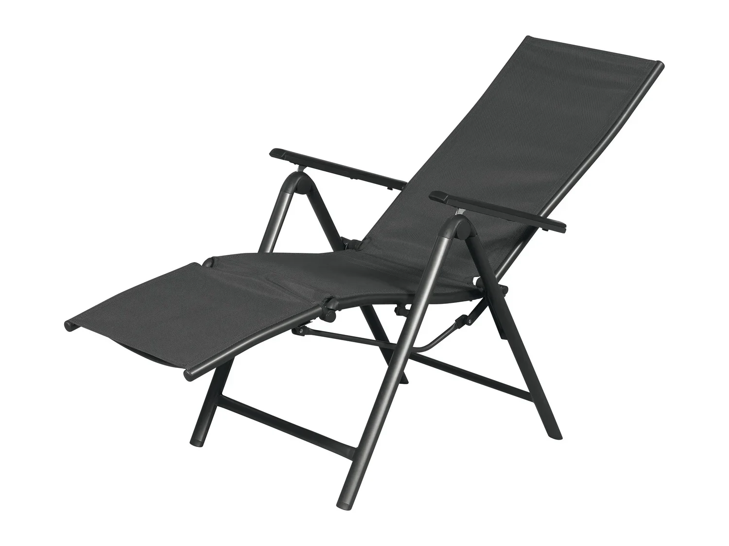 LIVARNO home Fauteuil de jardin Houston, noir/anthracite