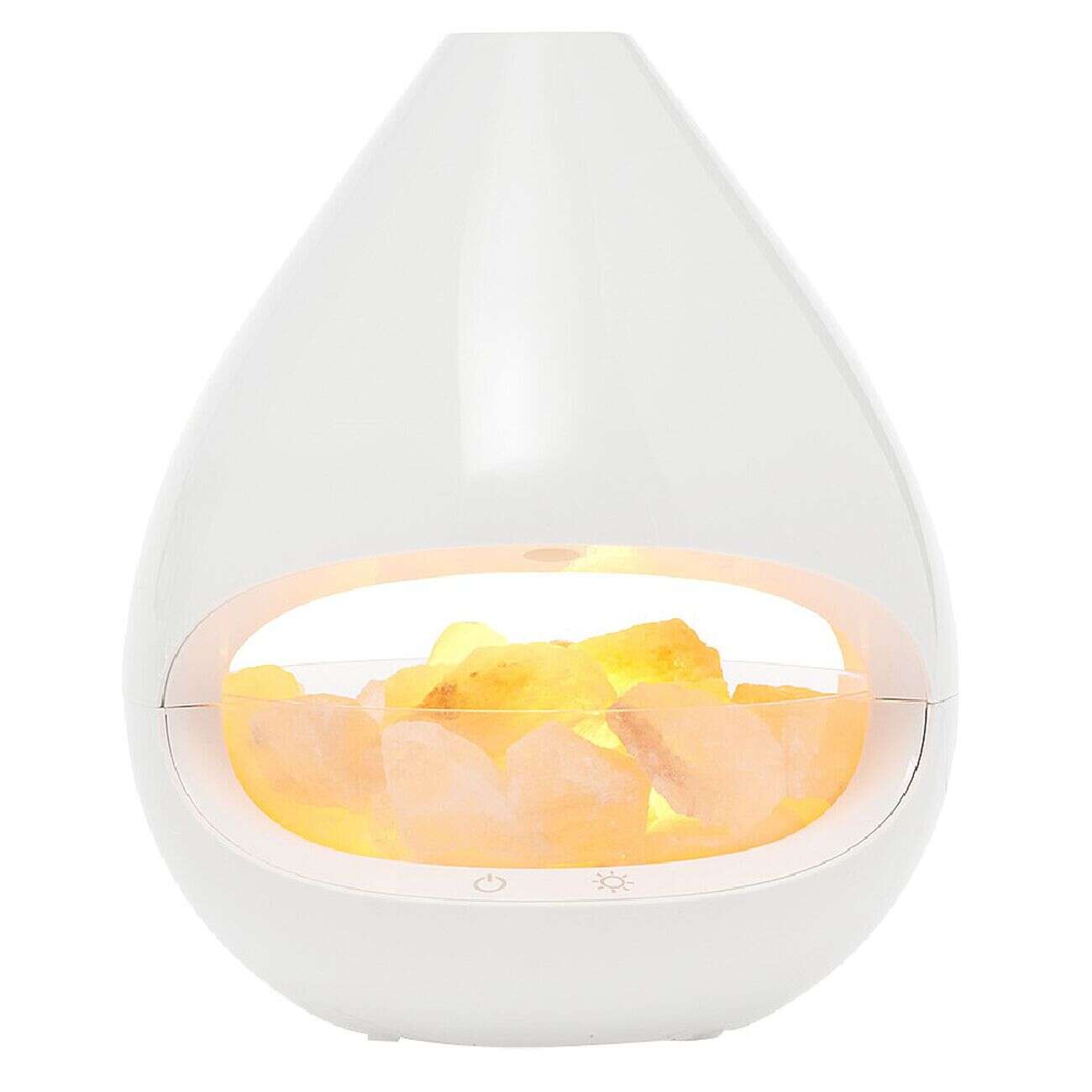 Lampe diffuseur d'huiles essentielles aux pierres de sel