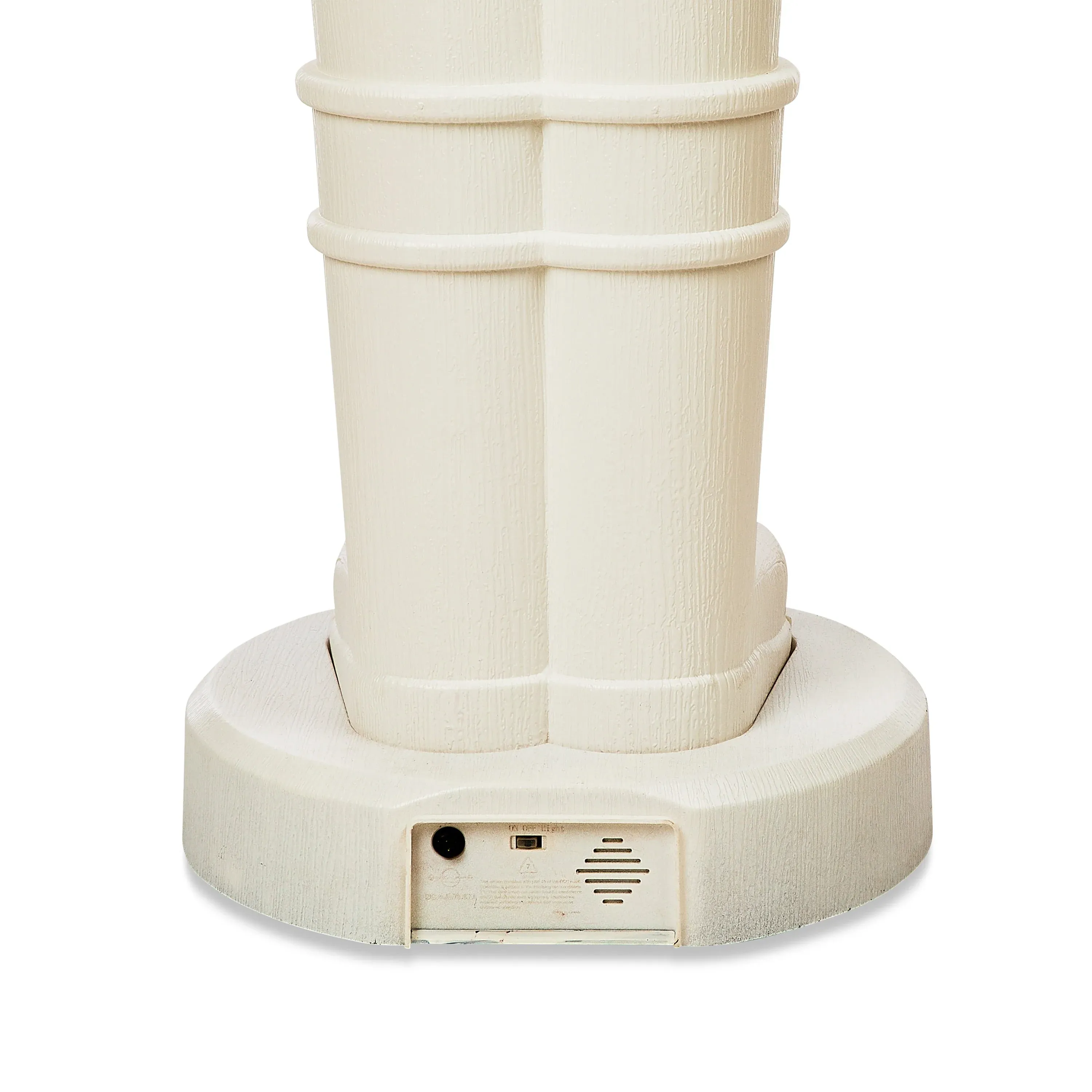 Casse-Noisette blanc animé en moule soufflé, 190 cm (75 po), 1,9 m (6,25 pi), par Holiday Time