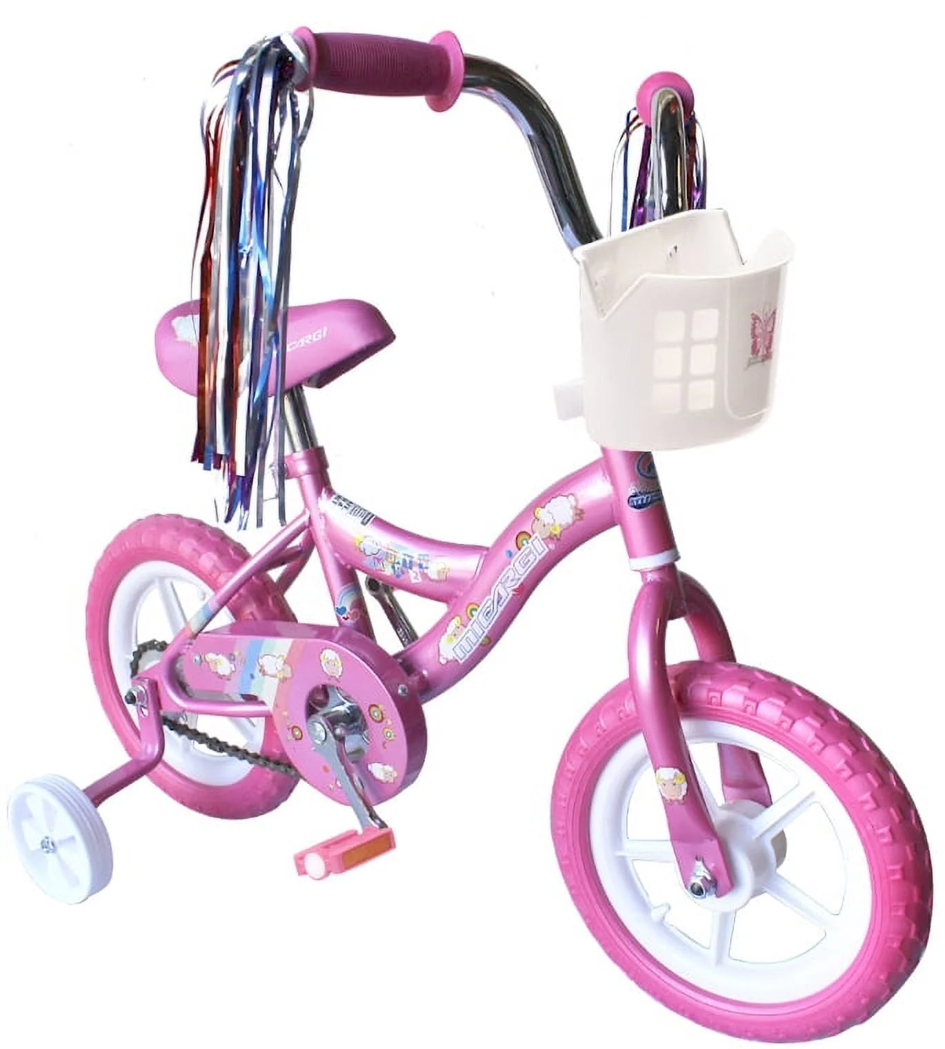 Wonder Wheels 12 In. Kid'S Beginner Bicycle for 2 - 4 Years Old Boy'S and Girl'S with Foam Tire for Indoor Use No Brake, Pink