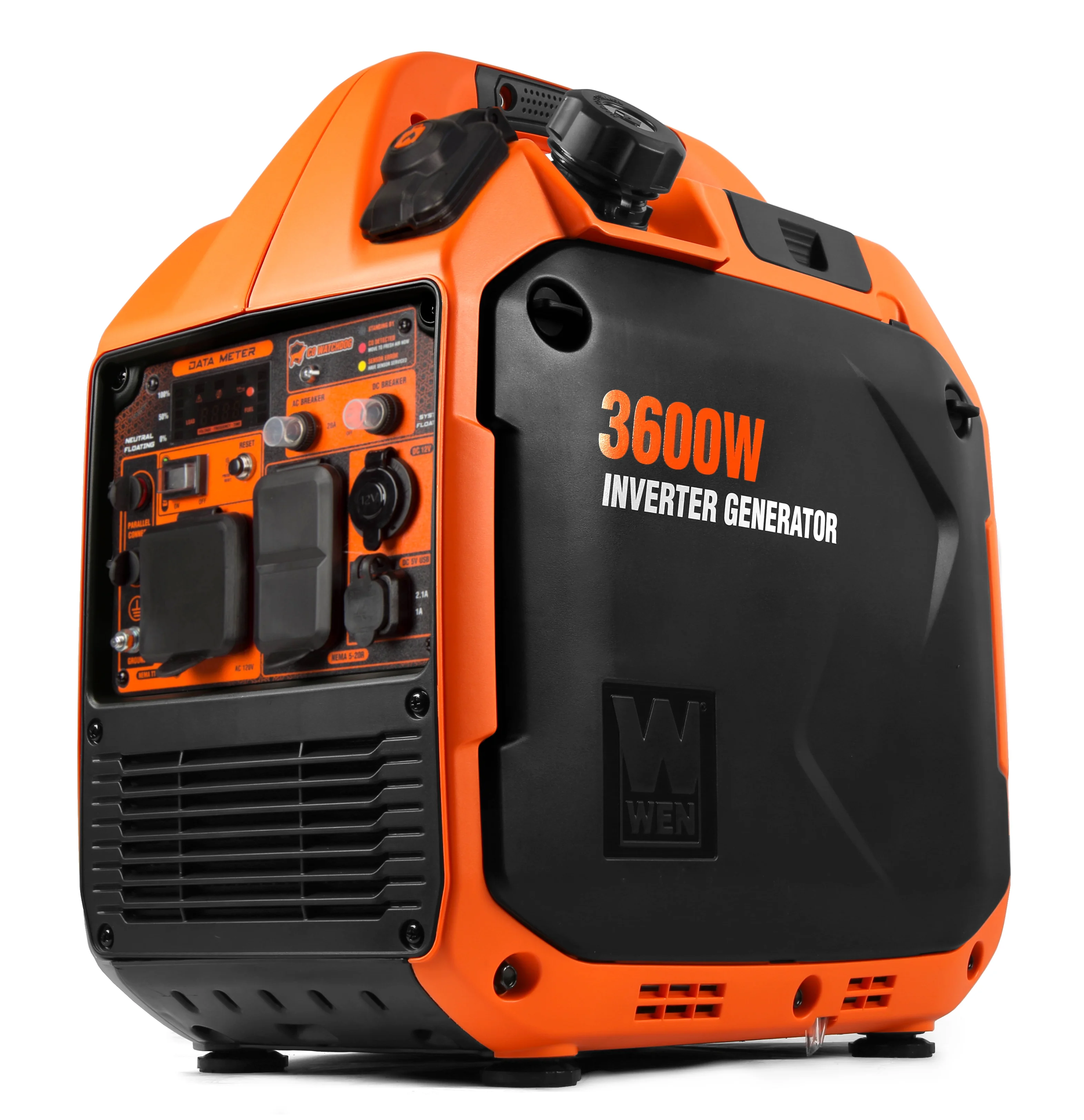 Quiet and Lightweight 3600-Watt Dual Fuel RV-Ready Portable Inverter Generator with Fuel Shut Off and CO Watchdog - Image 6