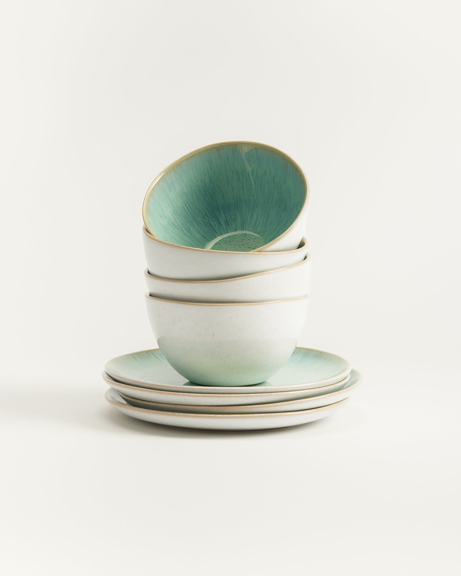 AREIA - BREAKFAST SET CLASSIC MINT 8 PIECES