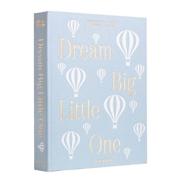 Dream Big Little One babyalbum lyseblå
